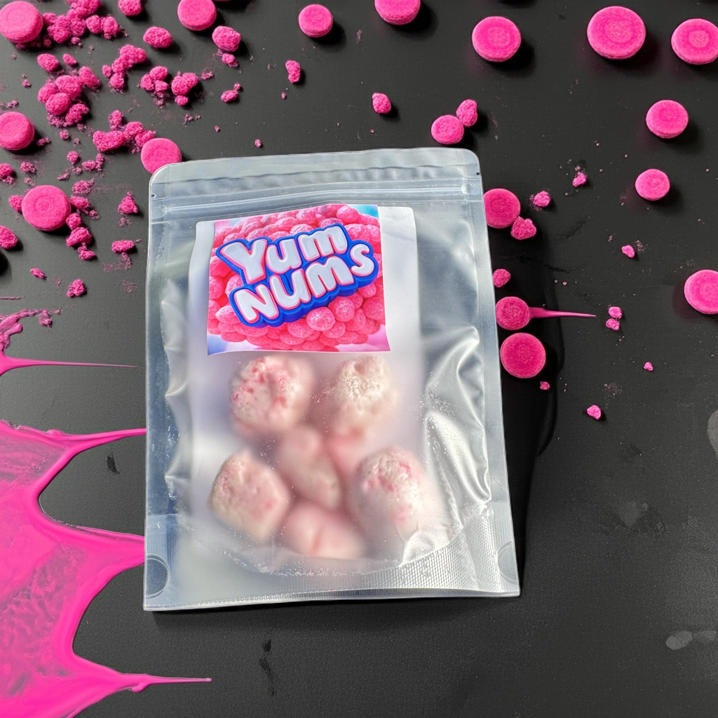YumNums Handcrafted Freeze-Dried Watermelon Candy β Crunchy, Juicy, Sweet Snack Treat