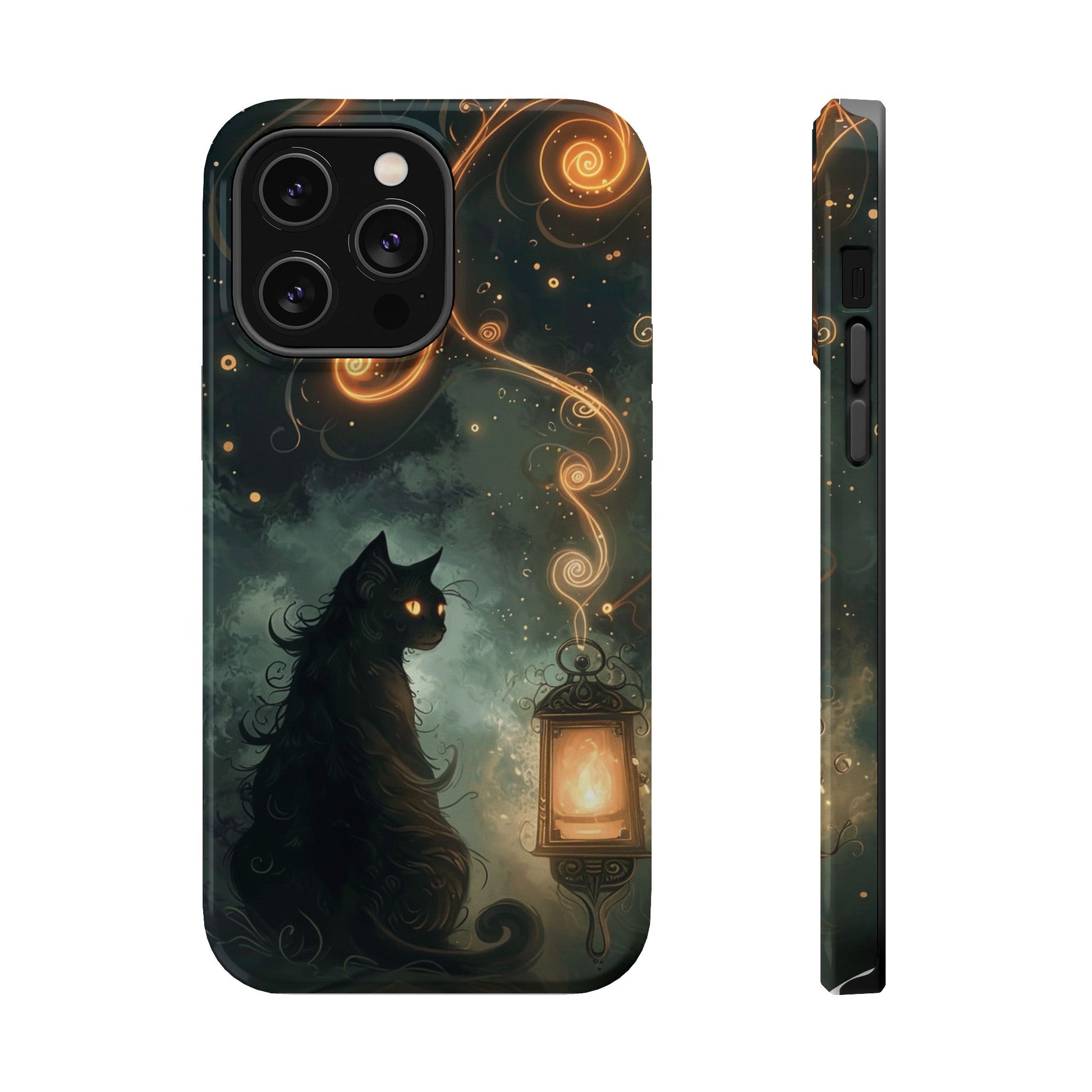 Magnetic Cat-Themed Phone Cases, Impact-Resistant Design, Unique Gift for Cat Lovers, Perfect for Birthdays, Special Occasions