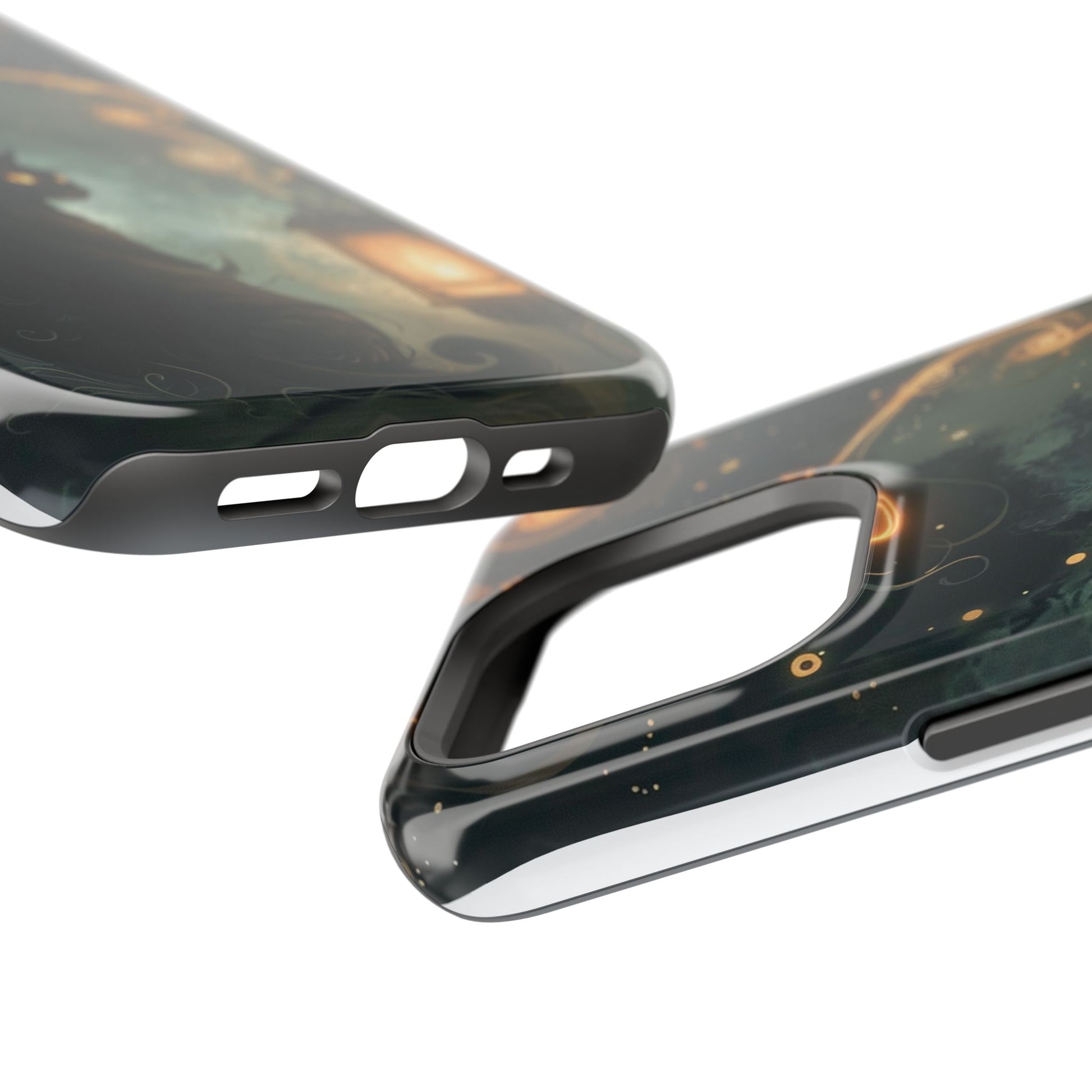 Magnetic Cat-Themed Phone Cases, Impact-Resistant Design, Unique Gift for Cat Lovers, Perfect for Birthdays, Special Occasions