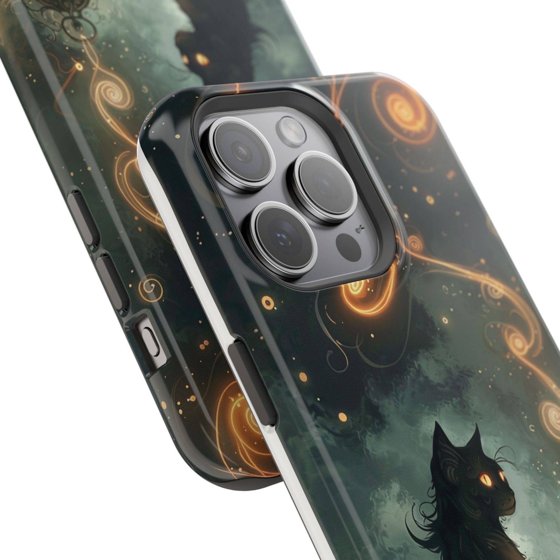 Magnetic Cat-Themed Phone Cases, Impact-Resistant Design, Unique Gift for Cat Lovers, Perfect for Birthdays, Special Occasions