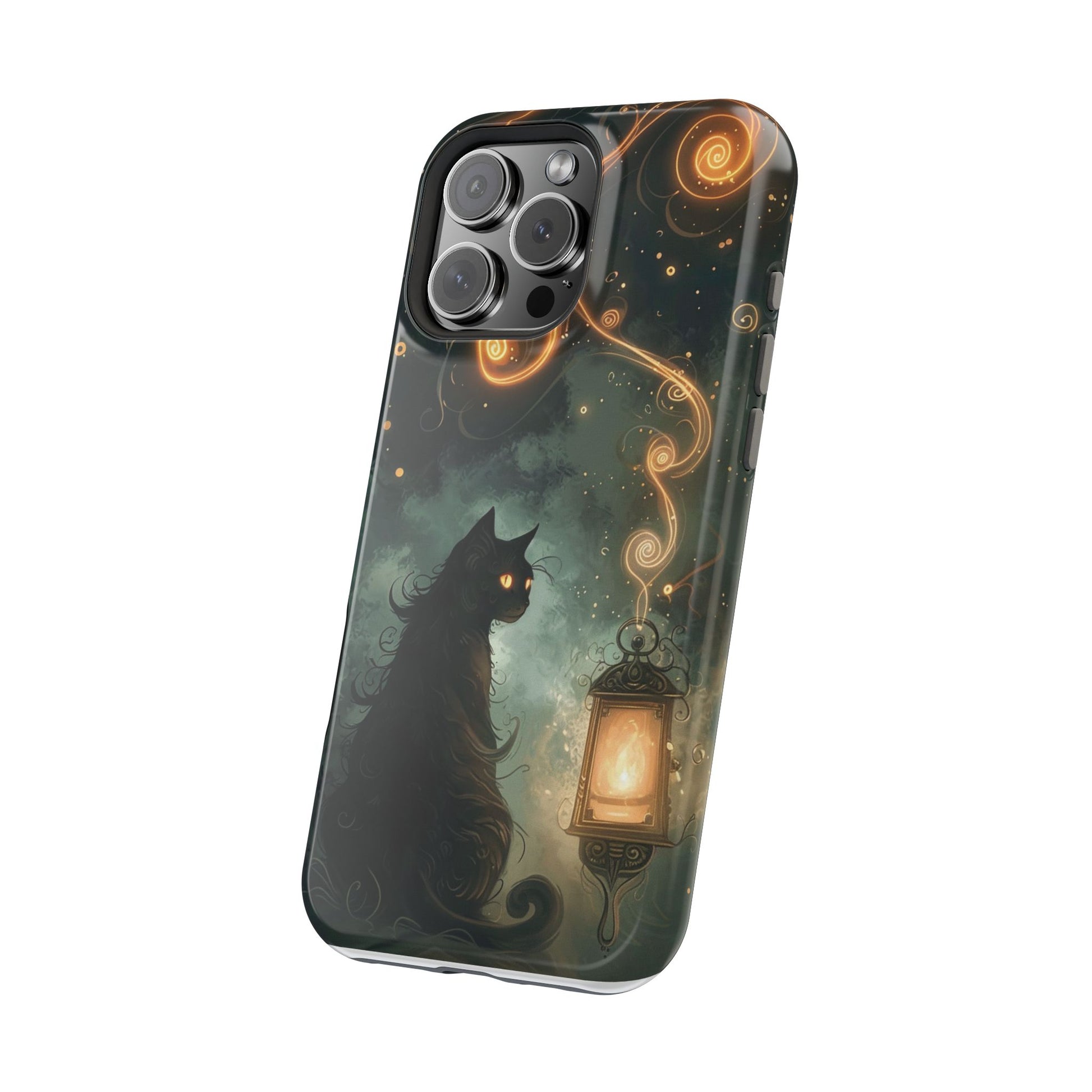 Magnetic Cat-Themed Phone Cases, Impact-Resistant Design, Unique Gift for Cat Lovers, Perfect for Birthdays, Special Occasions