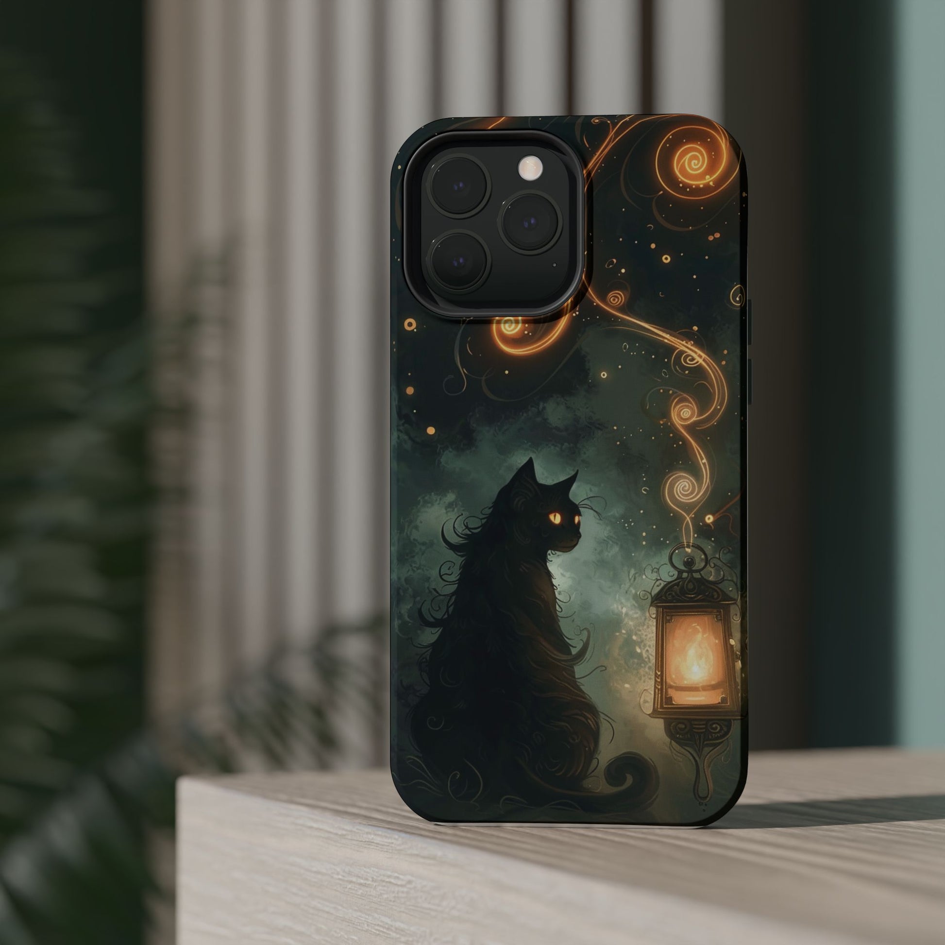 Magnetic Cat-Themed Phone Cases, Impact-Resistant Design, Unique Gift for Cat Lovers, Perfect for Birthdays, Special Occasions