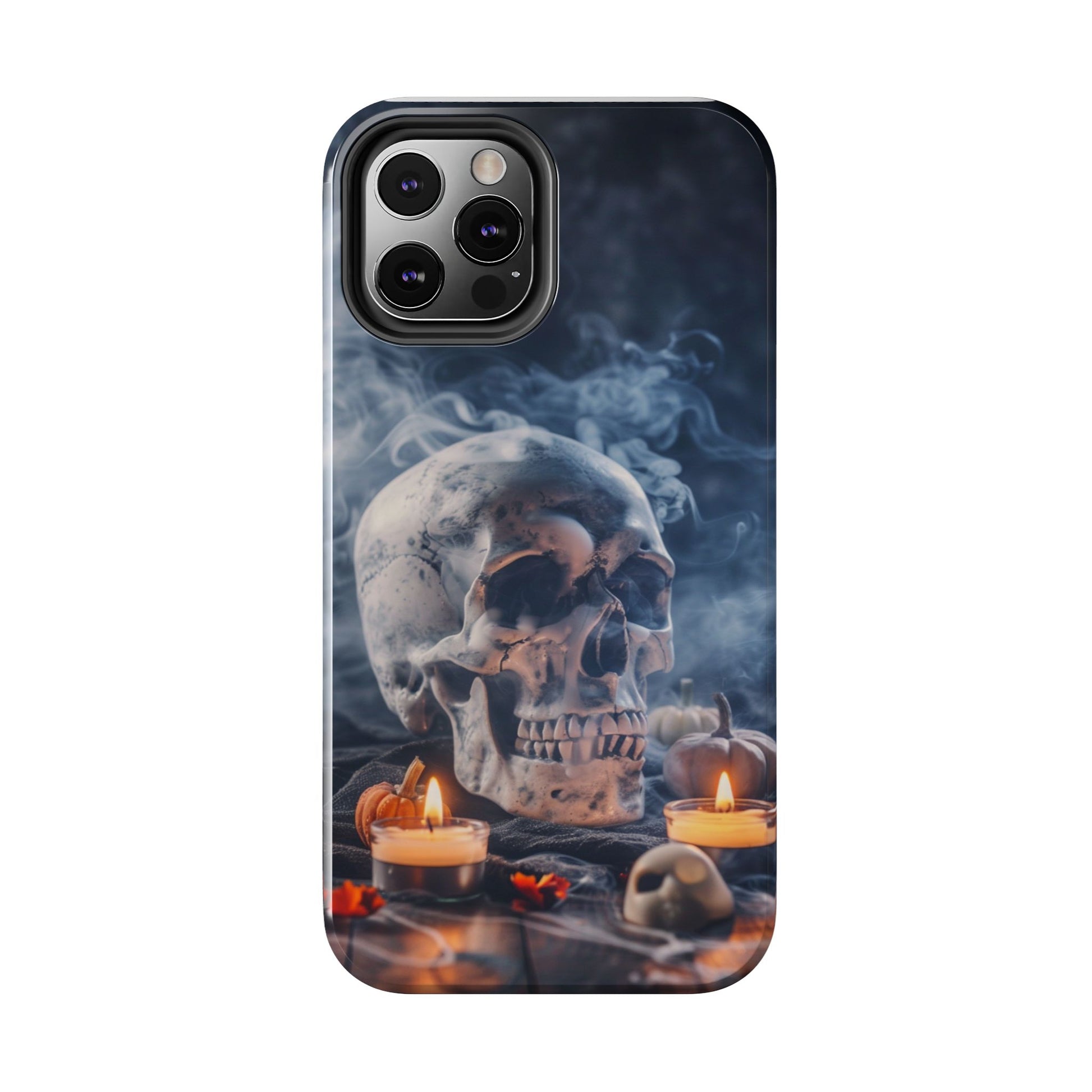 Gothic Skull Phone Case | Tough Phone Cases for Halloween, Gothic Decor, Unique Gifts, Spooky Vibes, Cell Phone Accessories