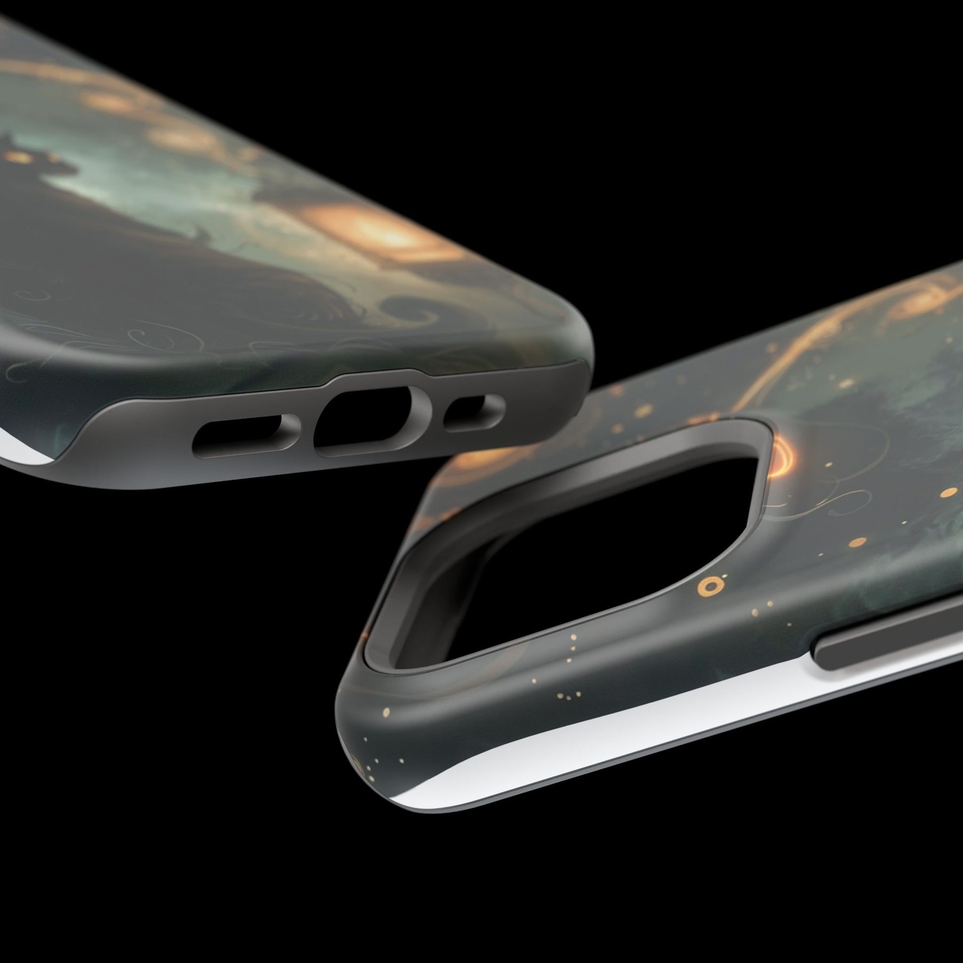 Magnetic Cat-Themed Phone Cases, Impact-Resistant Design, Unique Gift for Cat Lovers, Perfect for Birthdays, Special Occasions