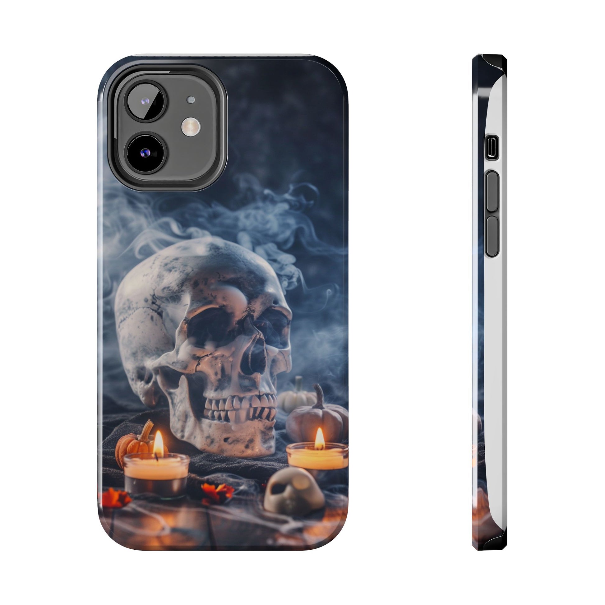Gothic Skull Phone Case | Tough Phone Cases for Halloween, Gothic Decor, Unique Gifts, Spooky Vibes, Cell Phone Accessories