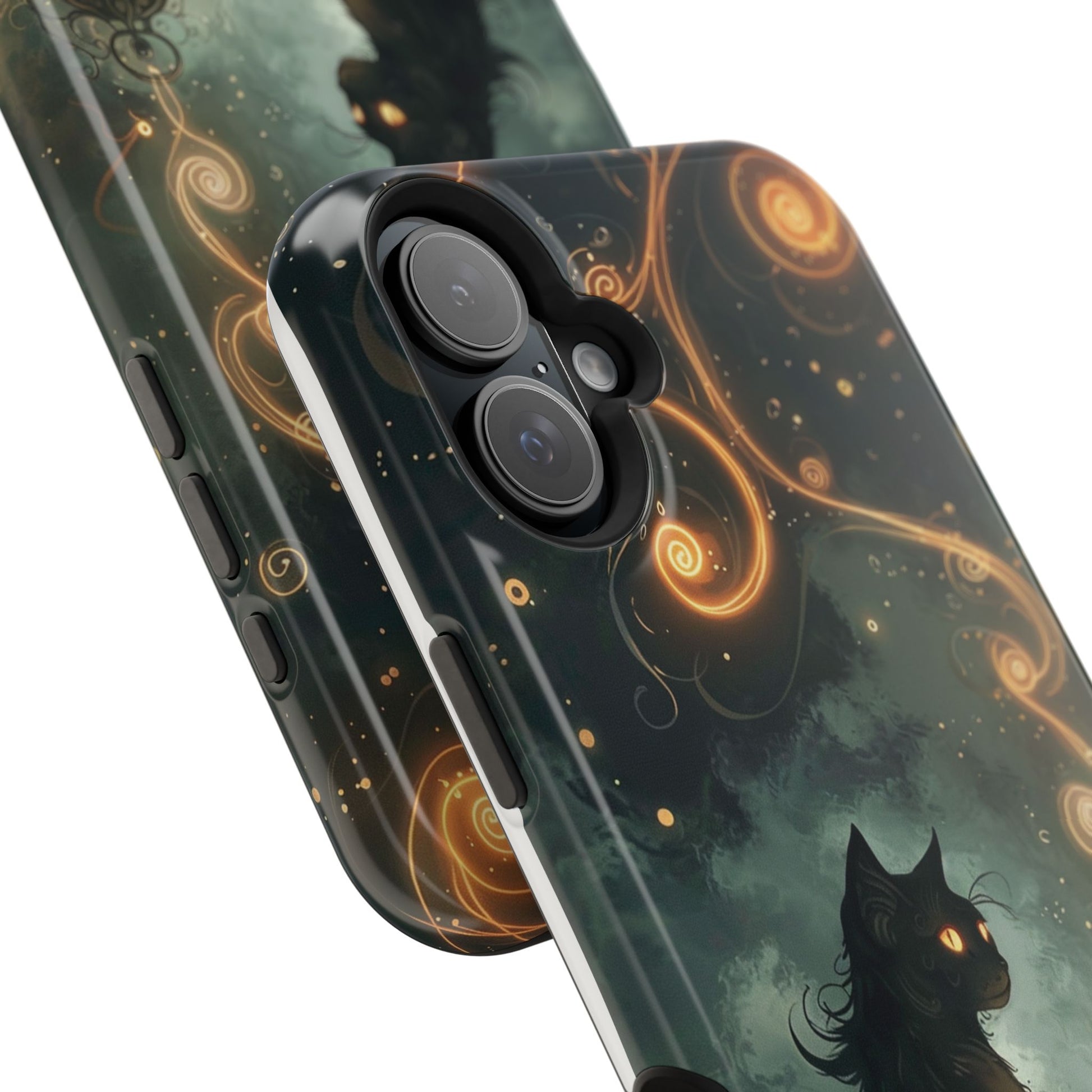 Magnetic Cat-Themed Phone Cases, Impact-Resistant Design, Unique Gift for Cat Lovers, Perfect for Birthdays, Special Occasions