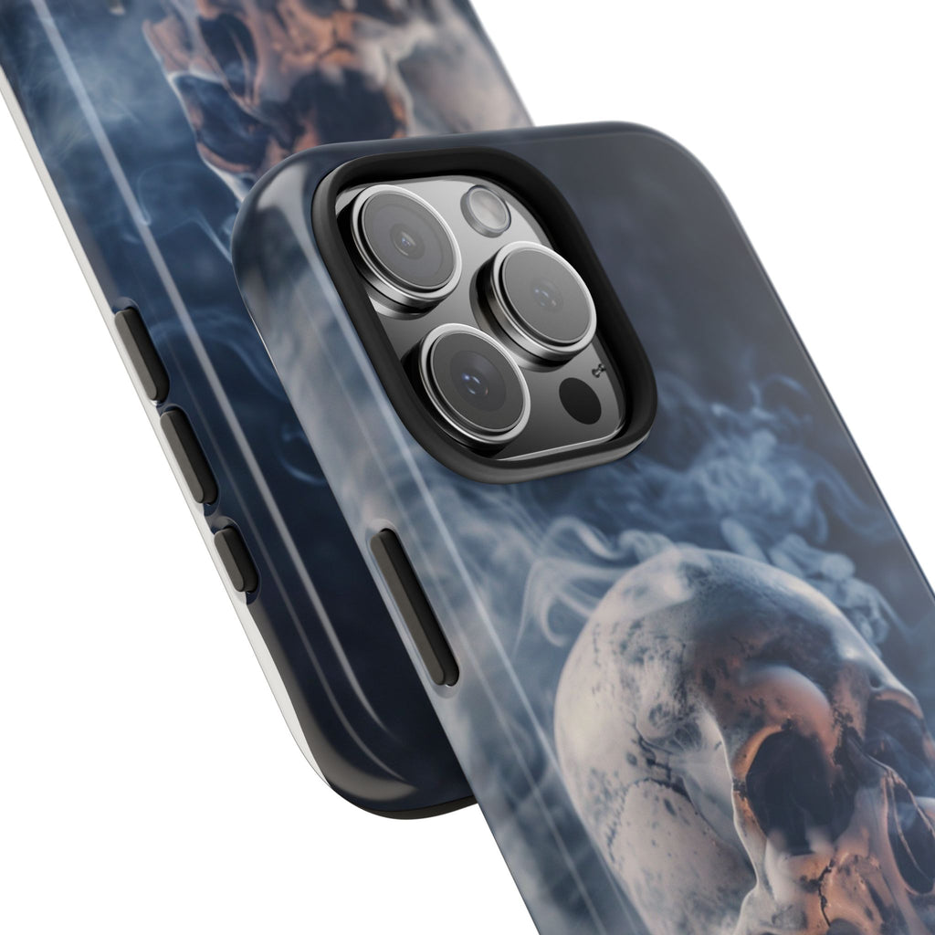 Gothic Skull Phone Case | Tough Phone Cases for Halloween, Gothic Decor, Unique Gifts, Spooky Vibes, Cell Phone Accessories