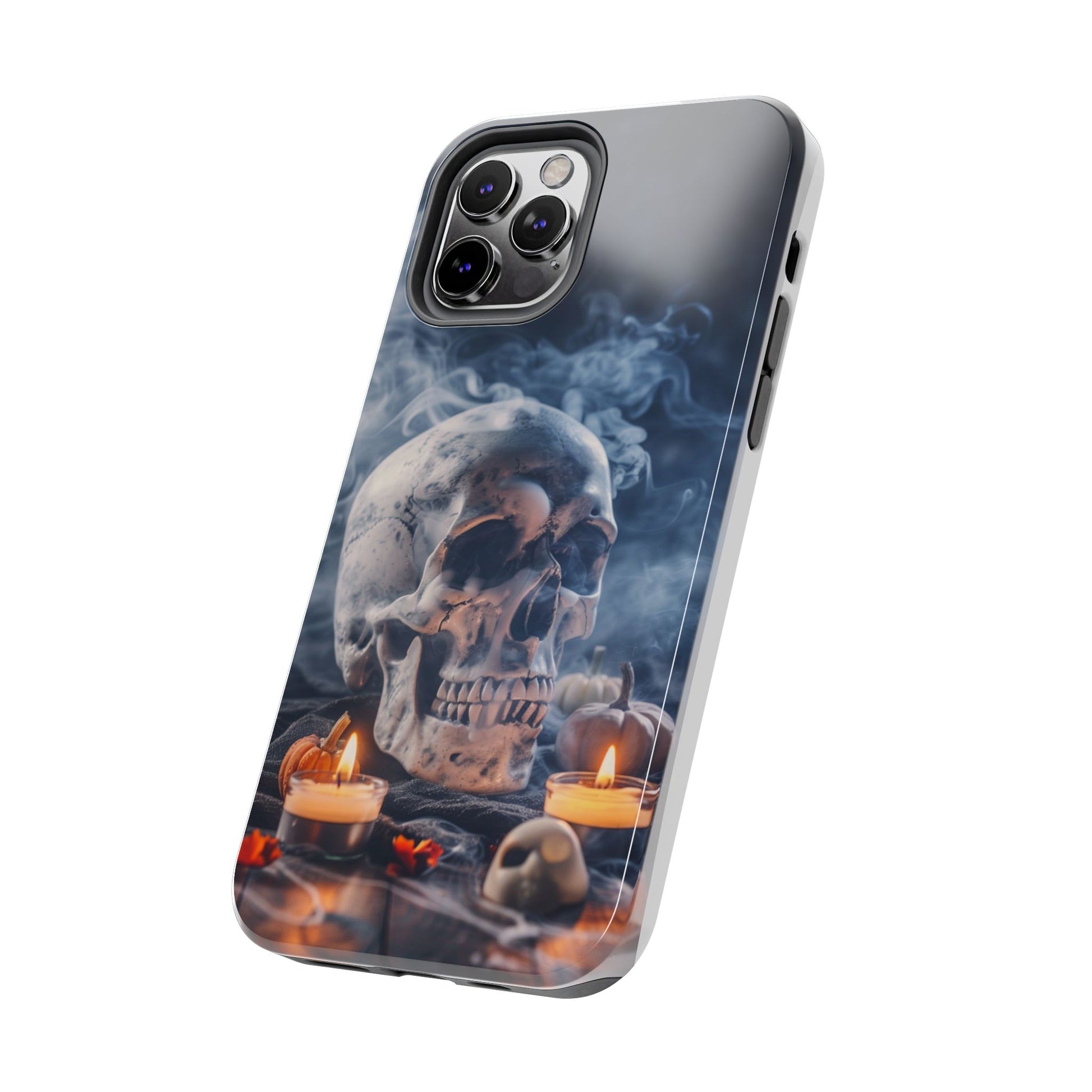 Gothic Skull Phone Case | Tough Phone Cases for Halloween, Gothic Decor, Unique Gifts, Spooky Vibes, Cell Phone Accessories