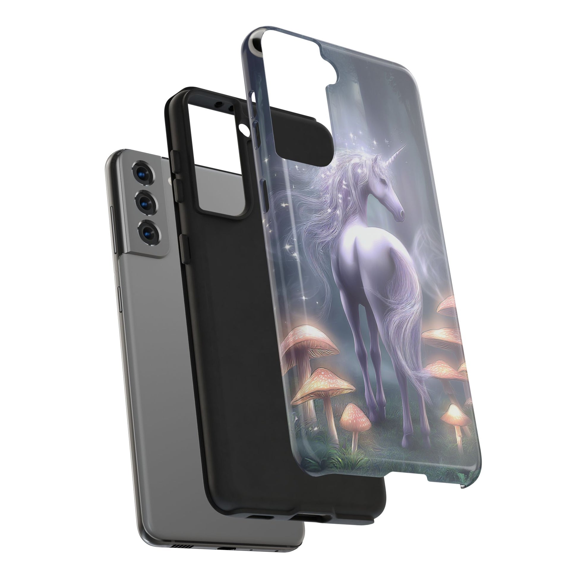 Unicorn Phone Case - Ethereal Mystic Design, Tough Phone Cover, Magical Gift, Fantasy Theme, Protective Case