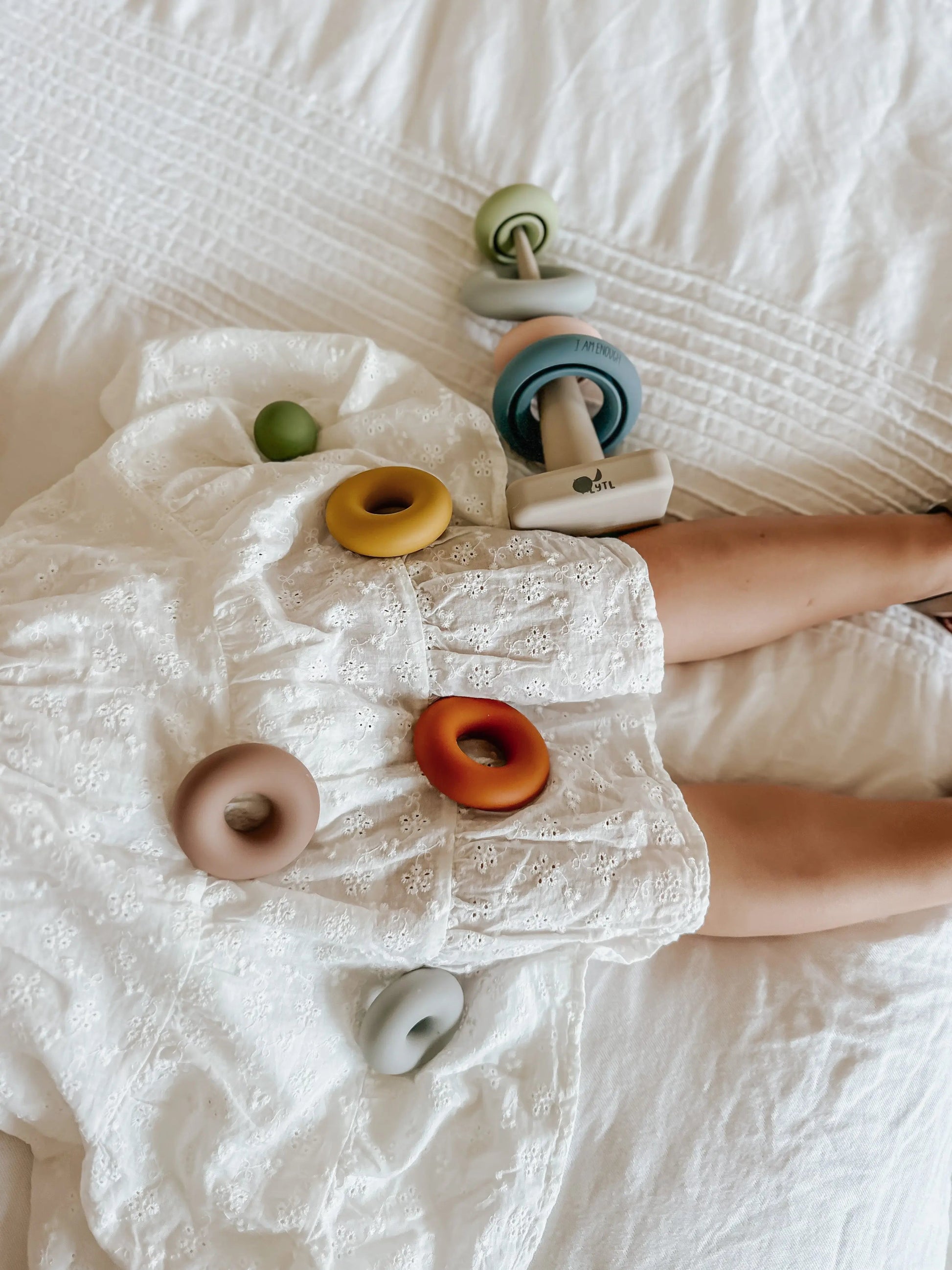 Ring Stacking Toy + Silicone + Sensory Play + Sorting & Montessori | LYTL®️