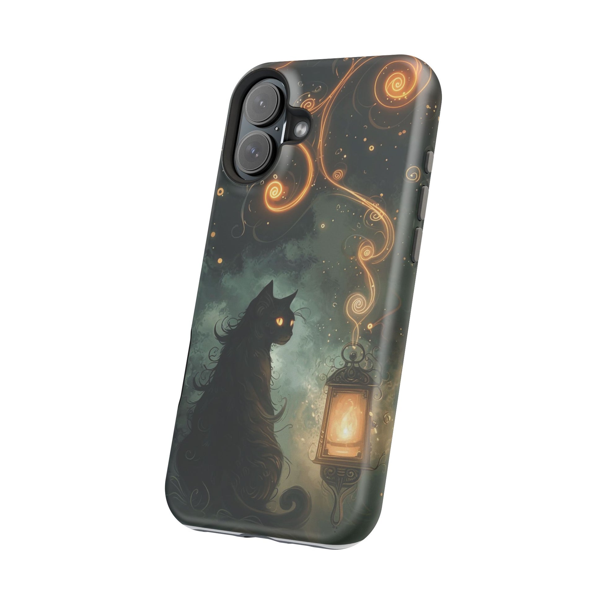 Magnetic Cat-Themed Phone Cases, Impact-Resistant Design, Unique Gift for Cat Lovers, Perfect for Birthdays, Special Occasions