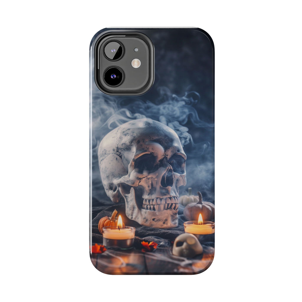 Gothic Skull Phone Case | Tough Phone Cases for Halloween, Gothic Decor, Unique Gifts, Spooky Vibes, Cell Phone Accessories