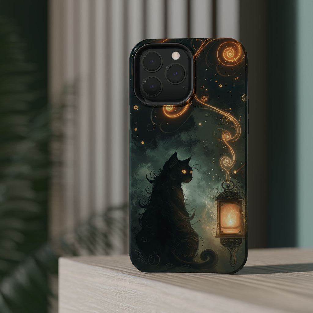 Magnetic Cat-Themed Phone Cases, Impact-Resistant Design, Unique Gift for Cat Lovers, Perfect for Birthdays, Special Occasions