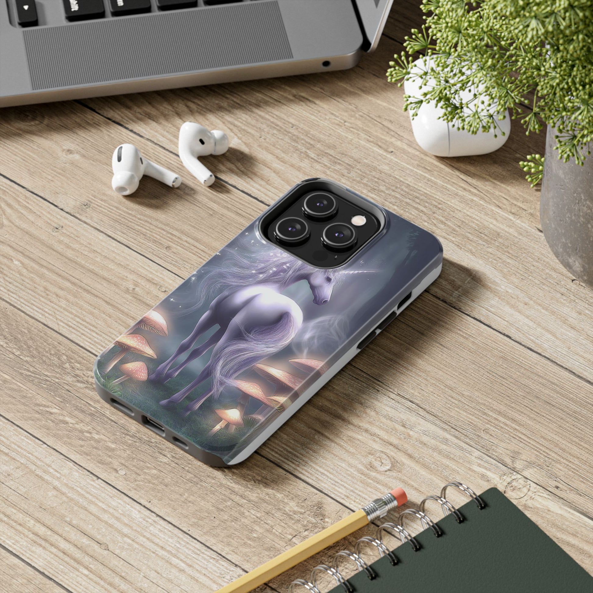 Unicorn Phone Case - Ethereal Mystic Design, Tough Phone Cover, Magical Gift, Fantasy Theme, Protective Case