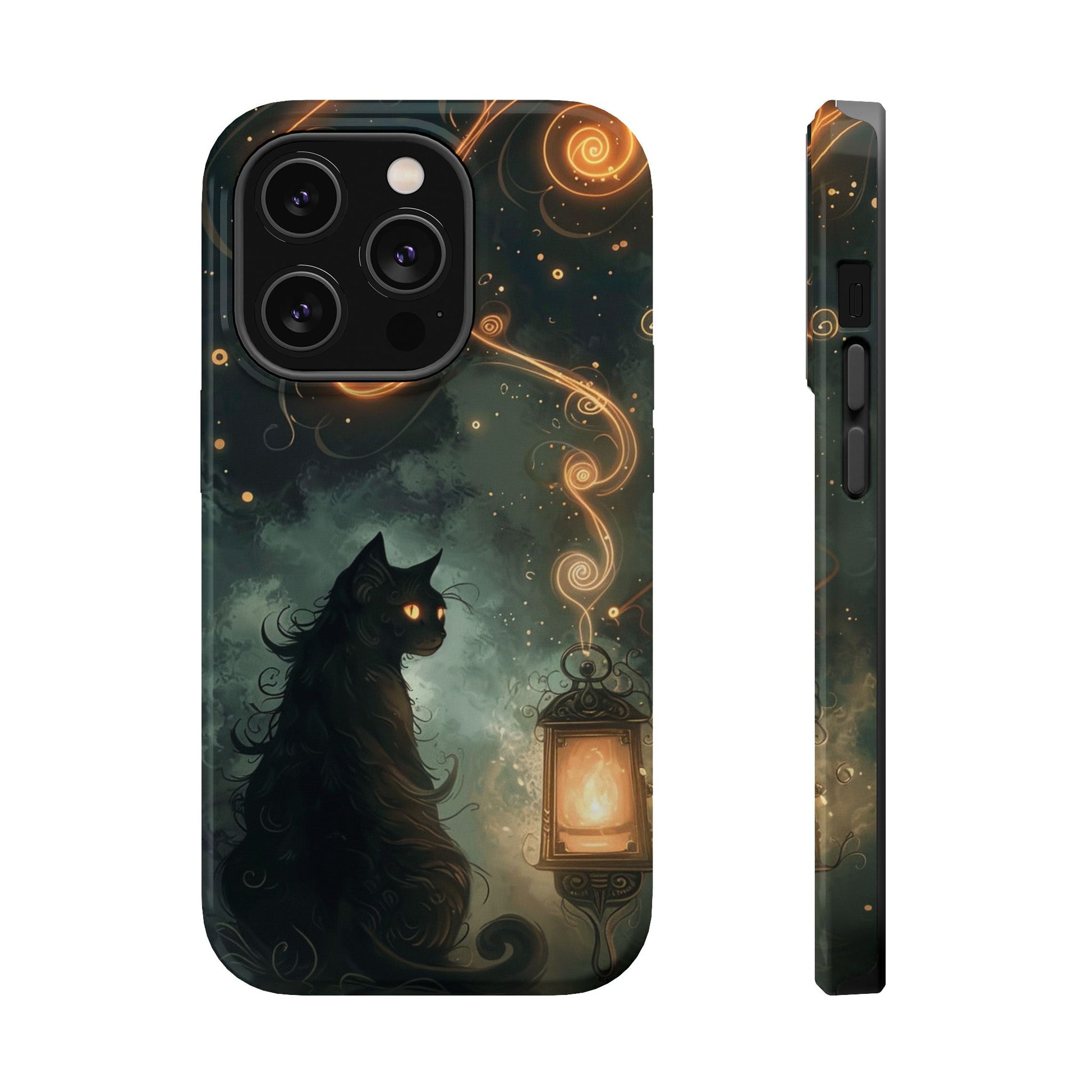 Magnetic Cat-Themed Phone Cases, Impact-Resistant Design, Unique Gift for Cat Lovers, Perfect for Birthdays, Special Occasions