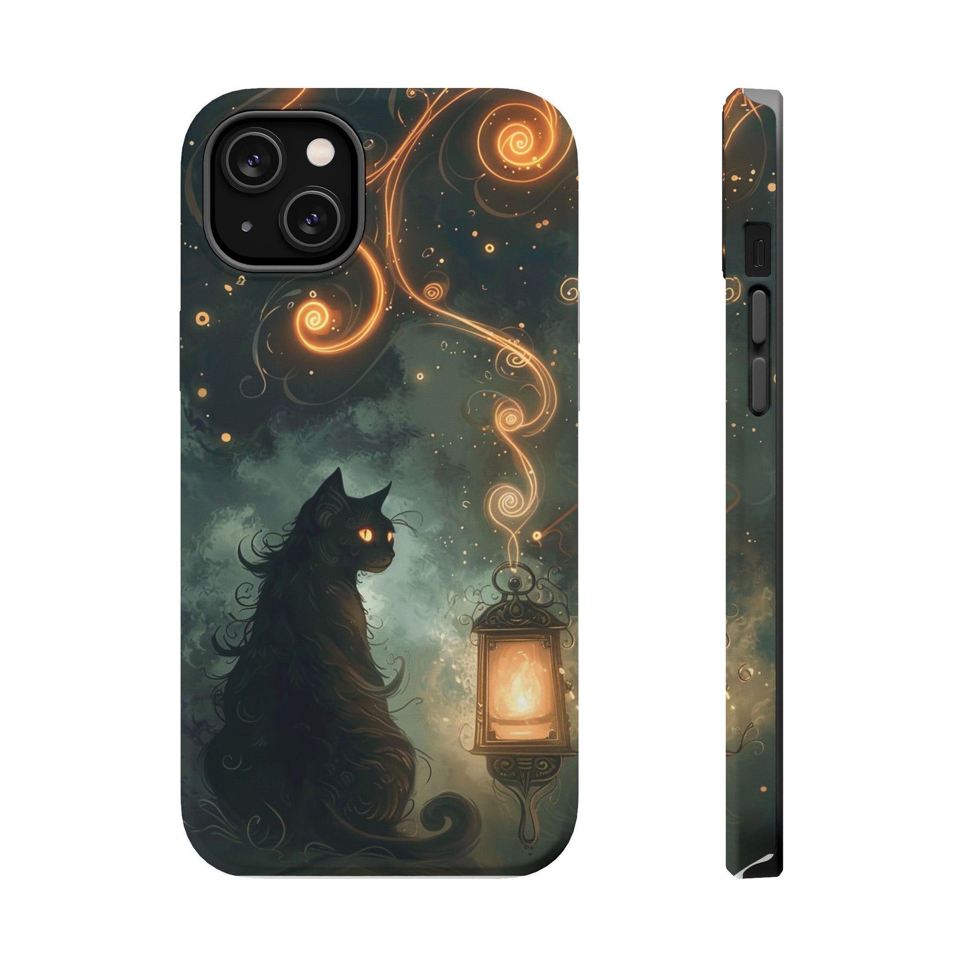 Magnetic Cat-Themed Phone Cases, Impact-Resistant Design, Unique Gift for Cat Lovers, Perfect for Birthdays, Special Occasions