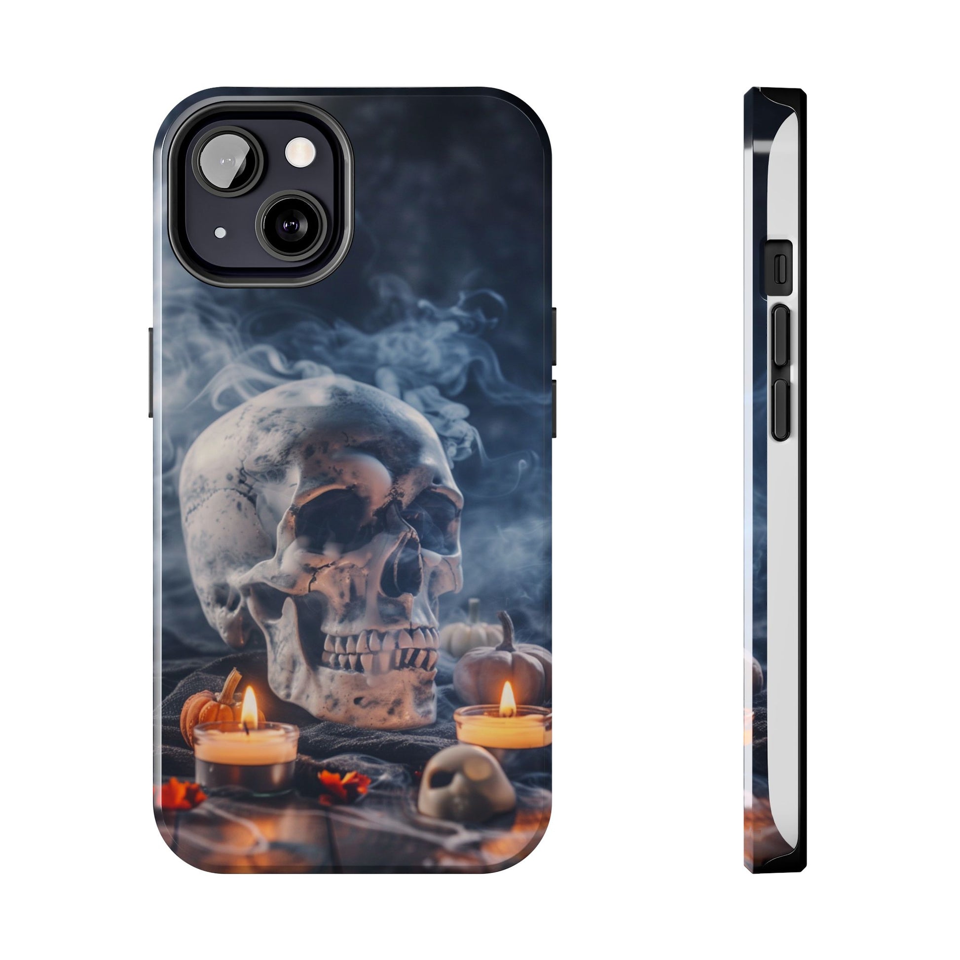 Gothic Skull Phone Case | Tough Phone Cases for Halloween, Gothic Decor, Unique Gifts, Spooky Vibes, Cell Phone Accessories