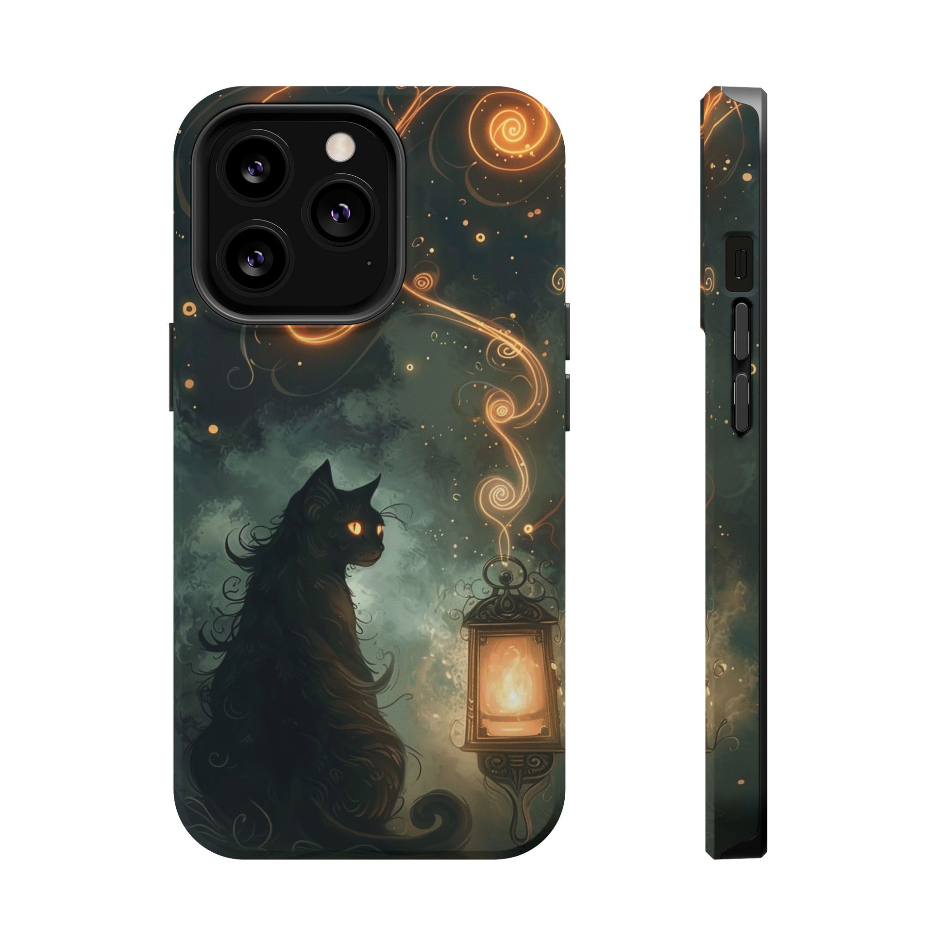 Magnetic Cat-Themed Phone Cases, Impact-Resistant Design, Unique Gift for Cat Lovers, Perfect for Birthdays, Special Occasions