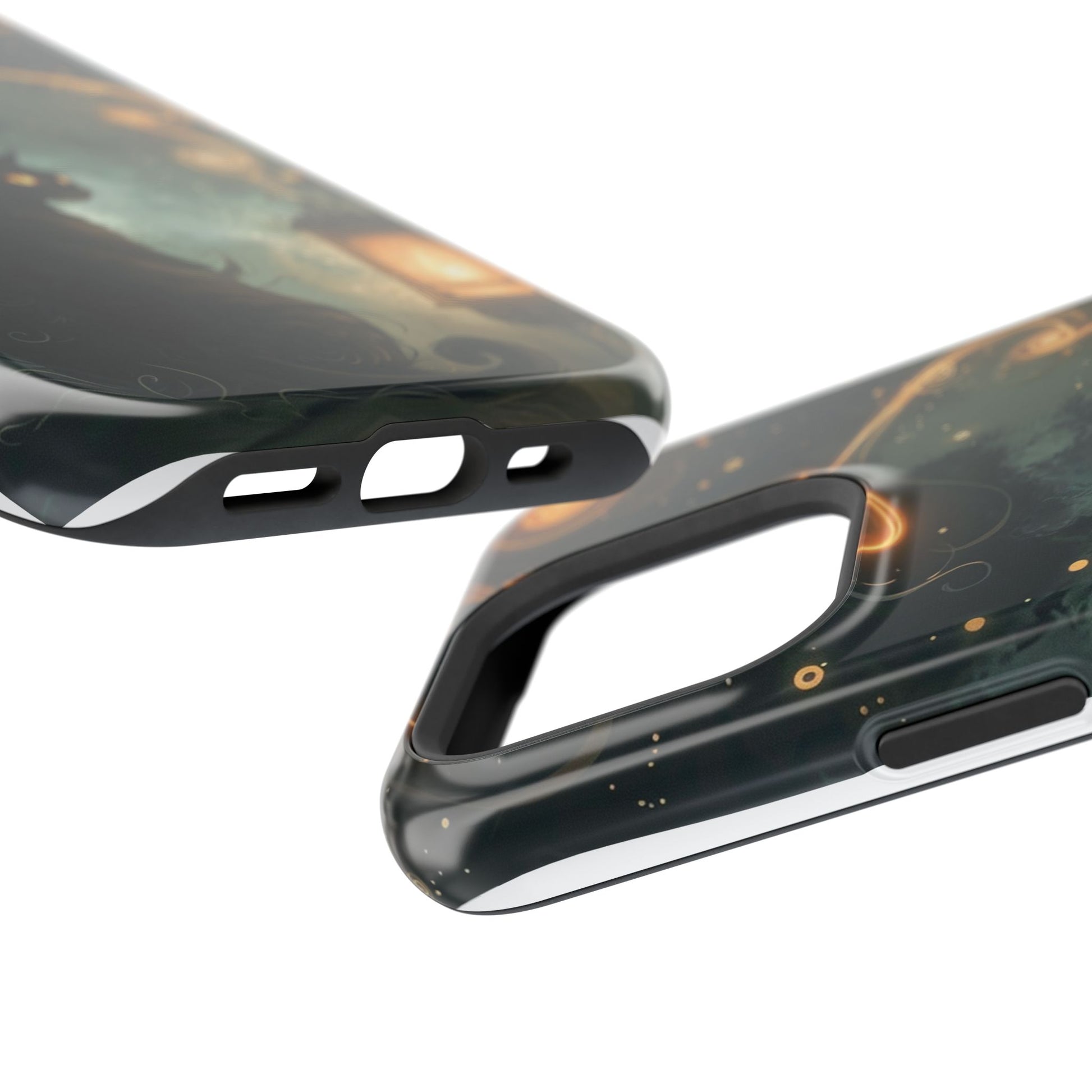 Magnetic Cat-Themed Phone Cases, Impact-Resistant Design, Unique Gift for Cat Lovers, Perfect for Birthdays, Special Occasions