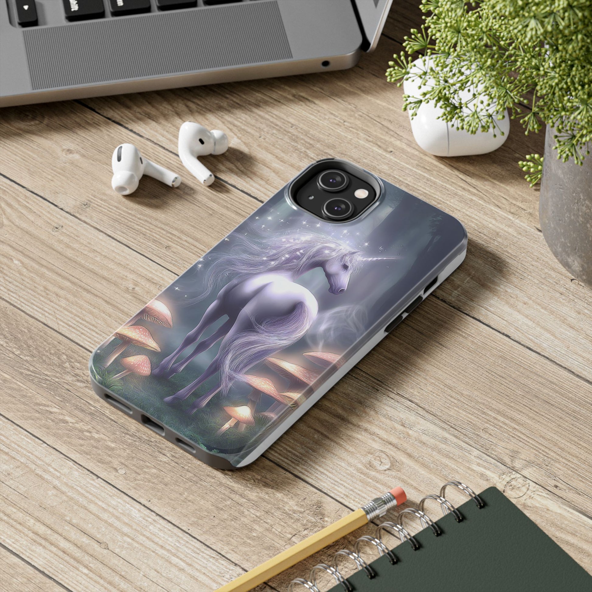 Unicorn Phone Case - Ethereal Mystic Design, Tough Phone Cover, Magical Gift, Fantasy Theme, Protective Case