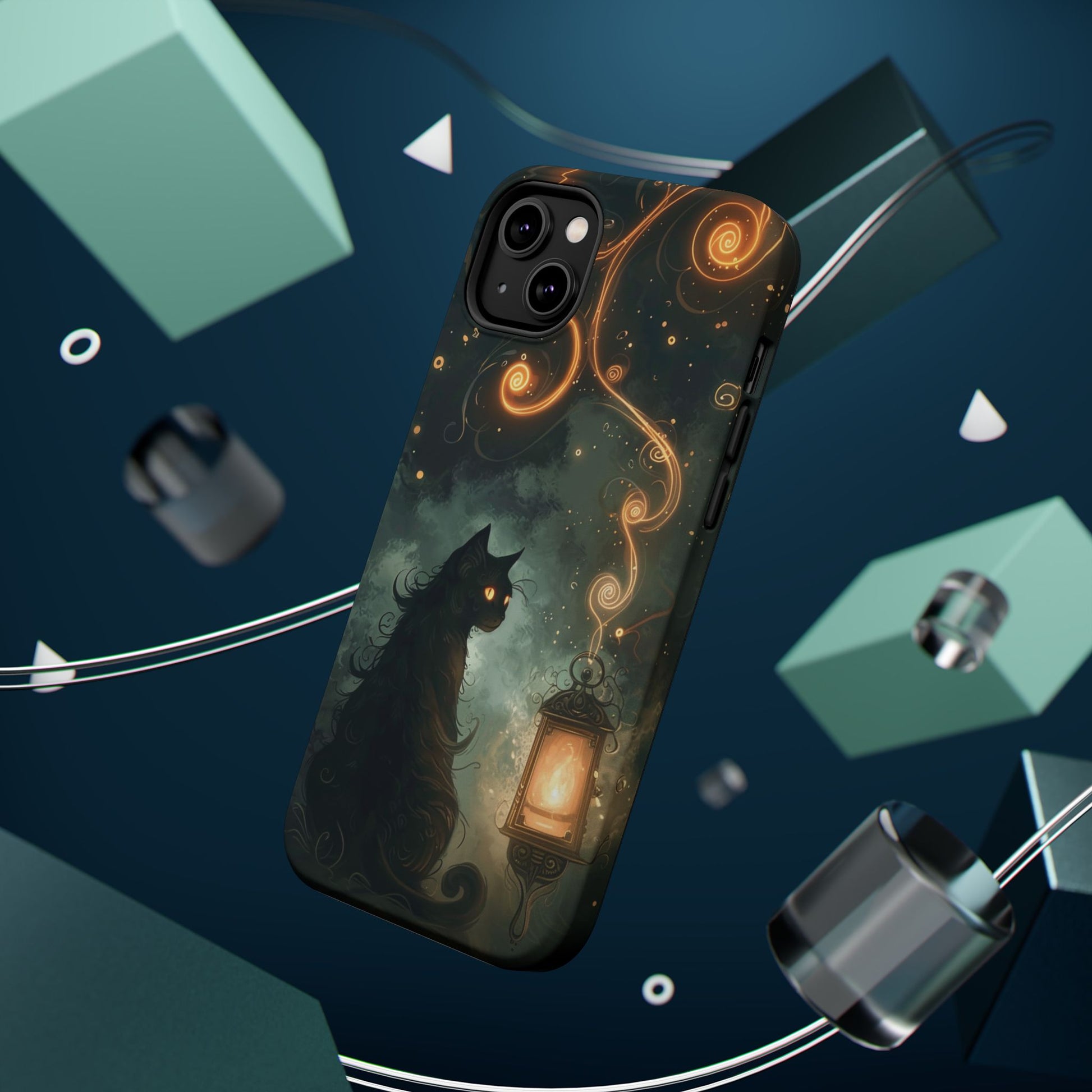 Magnetic Cat-Themed Phone Cases, Impact-Resistant Design, Unique Gift for Cat Lovers, Perfect for Birthdays, Special Occasions
