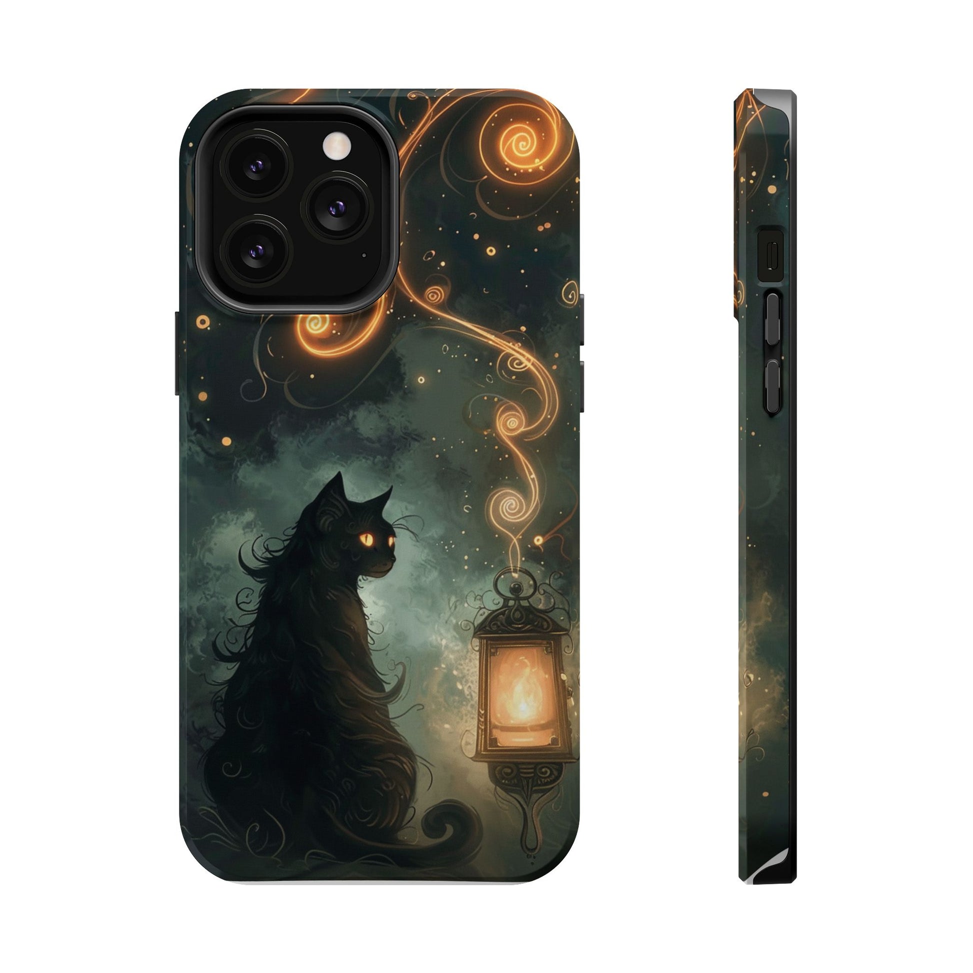 Magnetic Cat-Themed Phone Cases, Impact-Resistant Design, Unique Gift for Cat Lovers, Perfect for Birthdays, Special Occasions