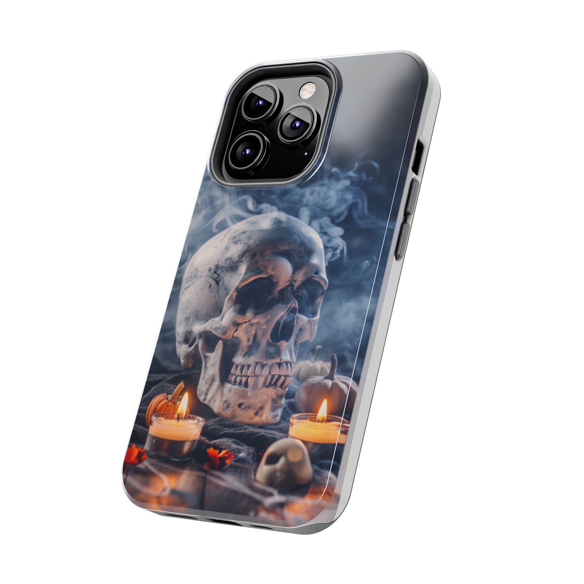 Gothic Skull Phone Case | Tough Phone Cases for Halloween, Gothic Decor, Unique Gifts, Spooky Vibes, Cell Phone Accessories