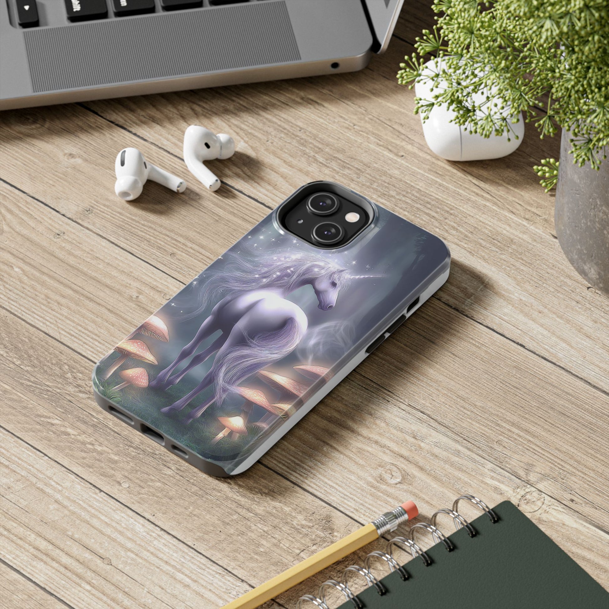 Unicorn Phone Case - Ethereal Mystic Design, Tough Phone Cover, Magical Gift, Fantasy Theme, Protective Case
