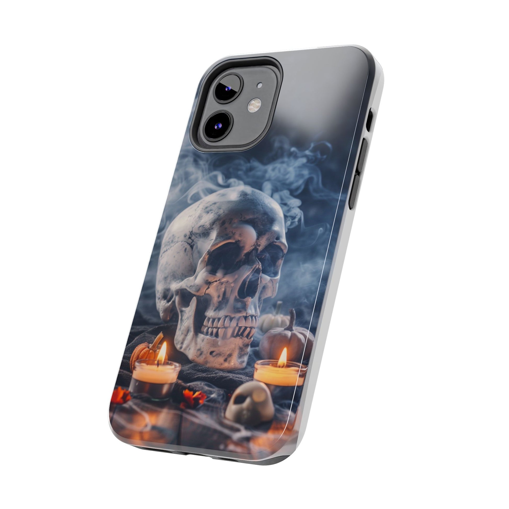 Gothic Skull Phone Case | Tough Phone Cases for Halloween, Gothic Decor, Unique Gifts, Spooky Vibes, Cell Phone Accessories