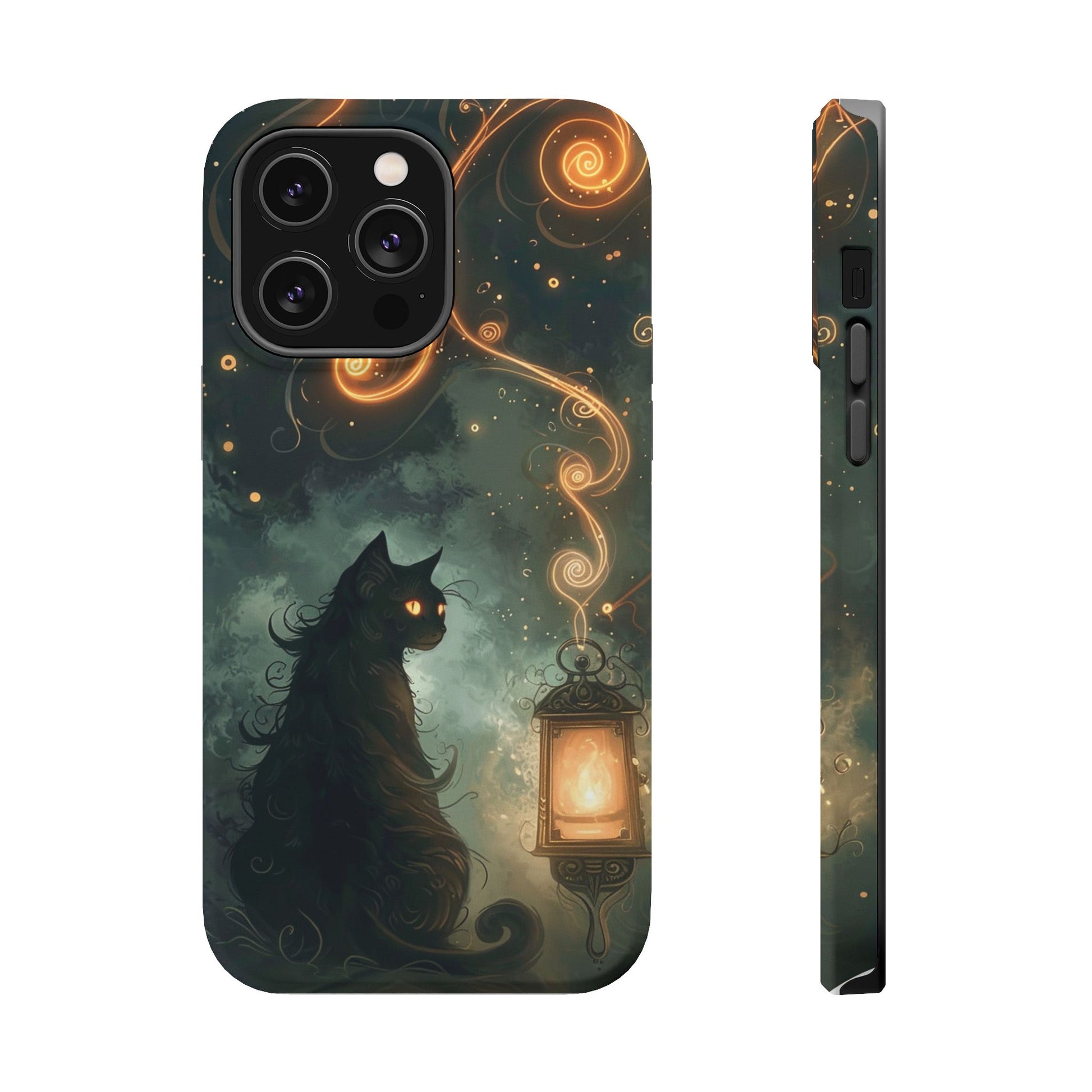 Magnetic Cat-Themed Phone Cases, Impact-Resistant Design, Unique Gift for Cat Lovers, Perfect for Birthdays, Special Occasions