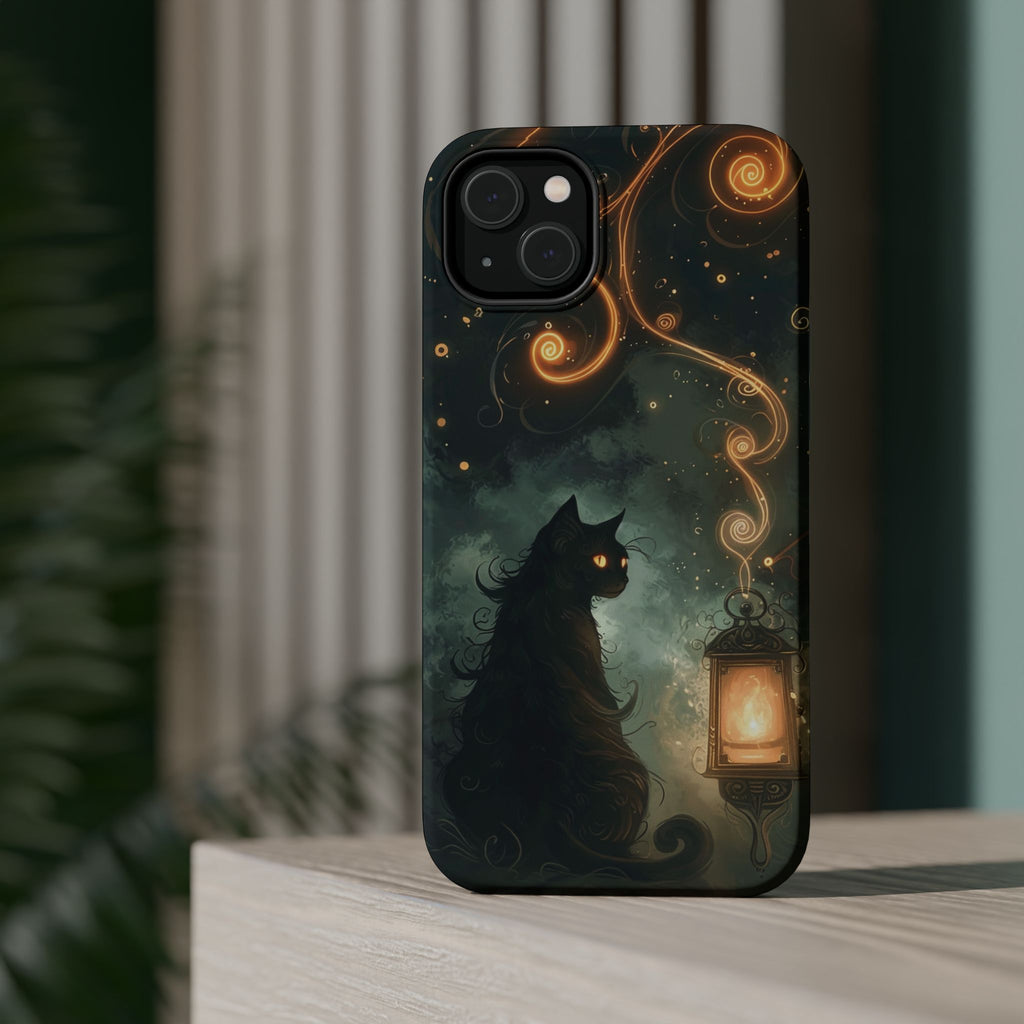 Magnetic Cat-Themed Phone Cases, Impact-Resistant Design, Unique Gift for Cat Lovers, Perfect for Birthdays, Special Occasions