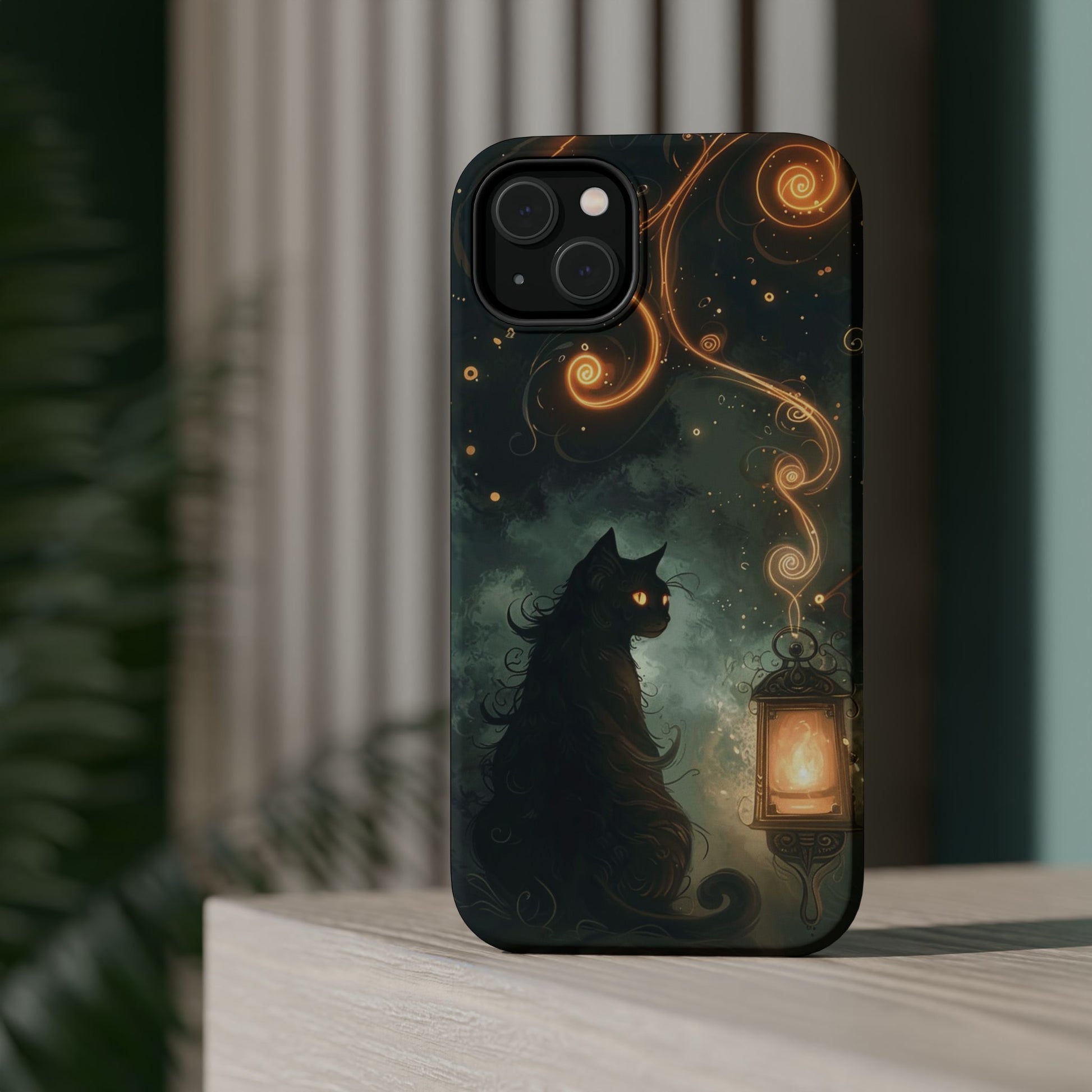 Magnetic Cat-Themed Phone Cases, Impact-Resistant Design, Unique Gift for Cat Lovers, Perfect for Birthdays, Special Occasions