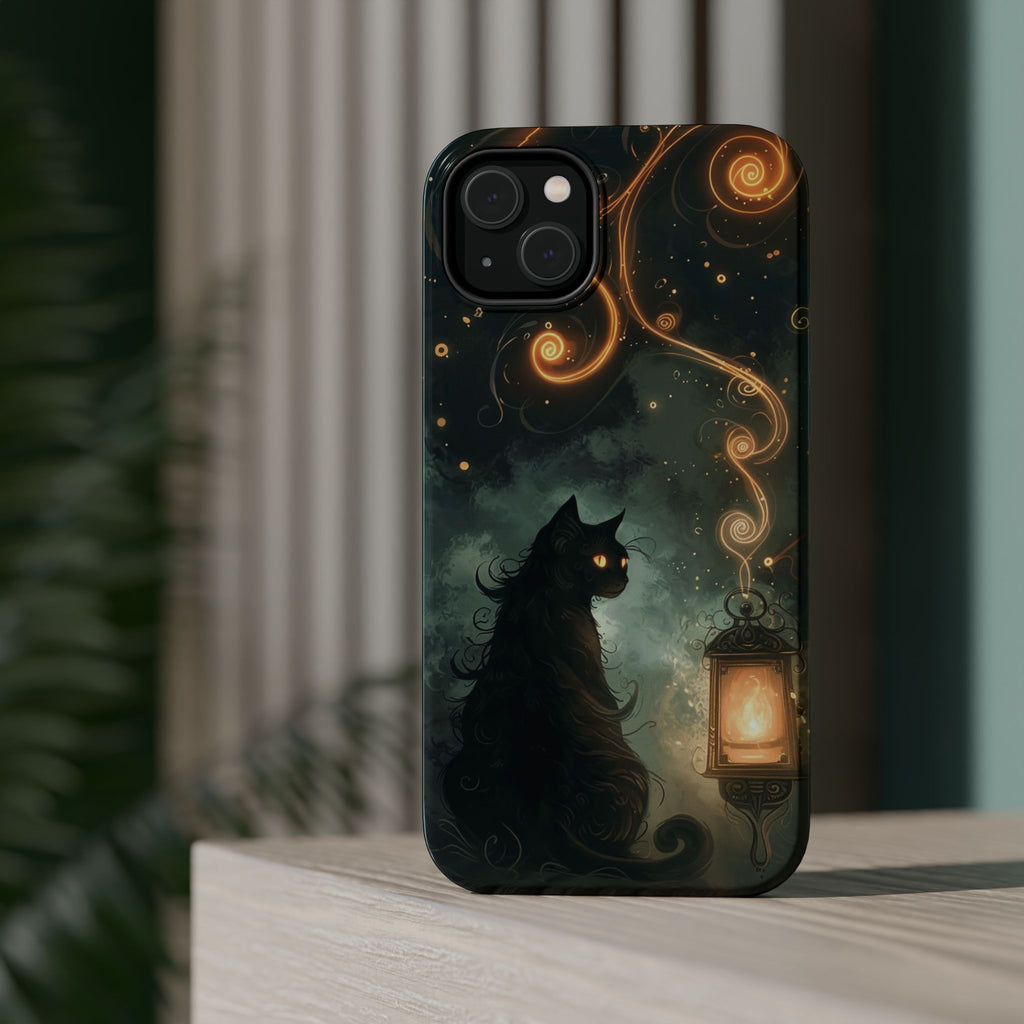Magnetic Cat-Themed Phone Cases, Impact-Resistant Design, Unique Gift for Cat Lovers, Perfect for Birthdays, Special Occasions
