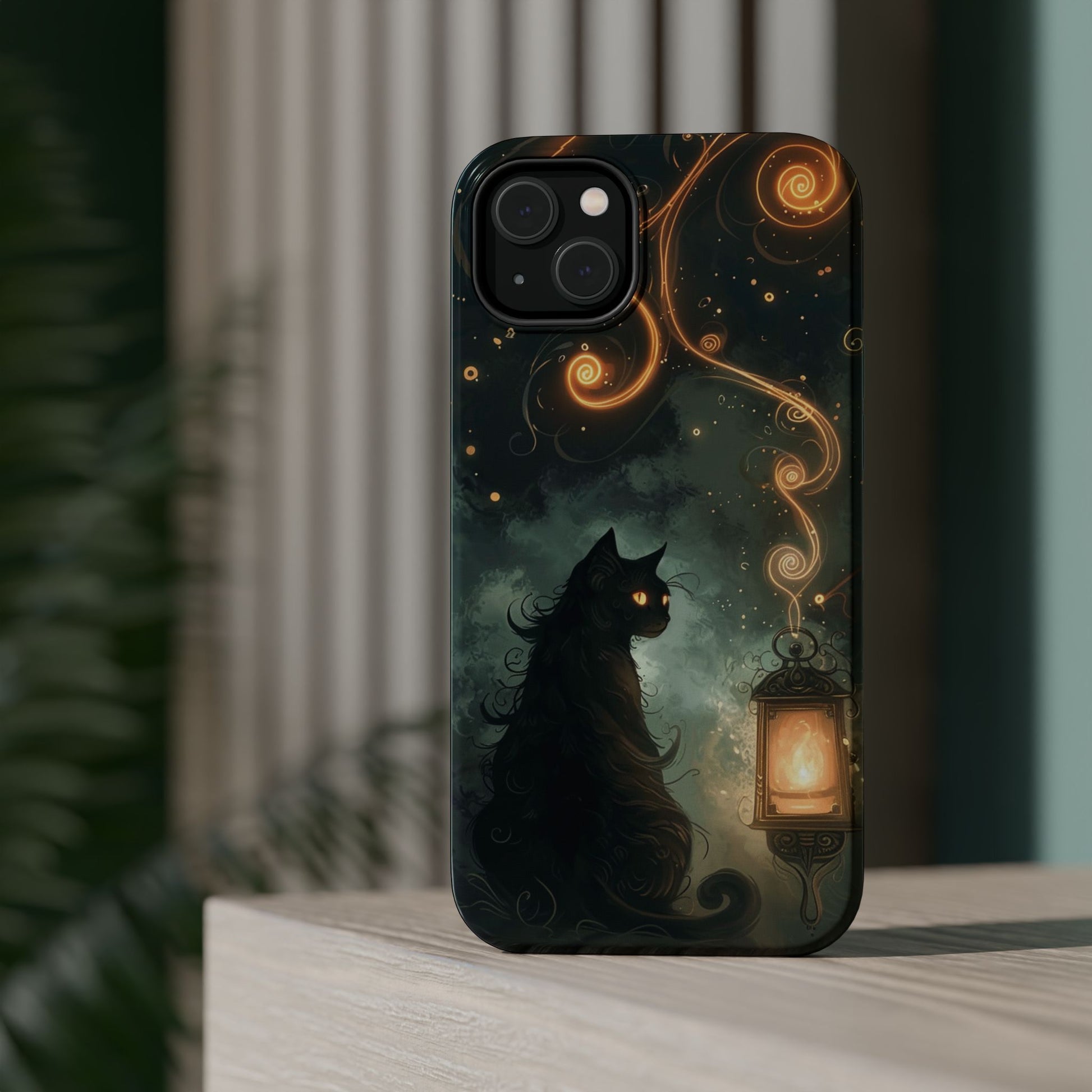 Magnetic Cat-Themed Phone Cases, Impact-Resistant Design, Unique Gift for Cat Lovers, Perfect for Birthdays, Special Occasions