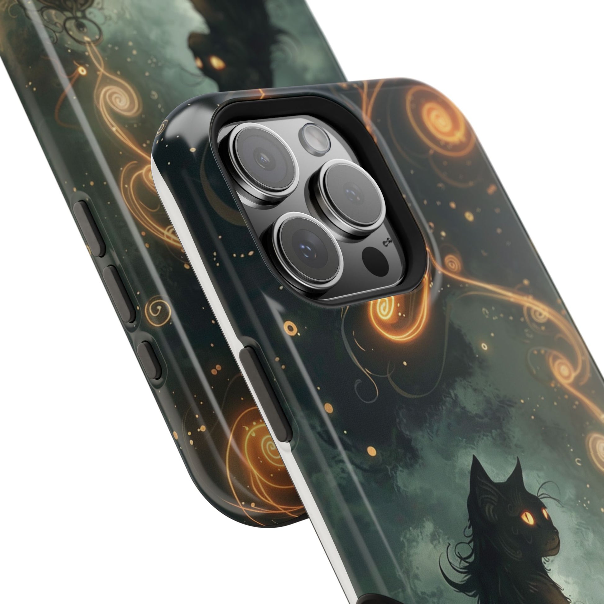 Magnetic Cat-Themed Phone Cases, Impact-Resistant Design, Unique Gift for Cat Lovers, Perfect for Birthdays, Special Occasions