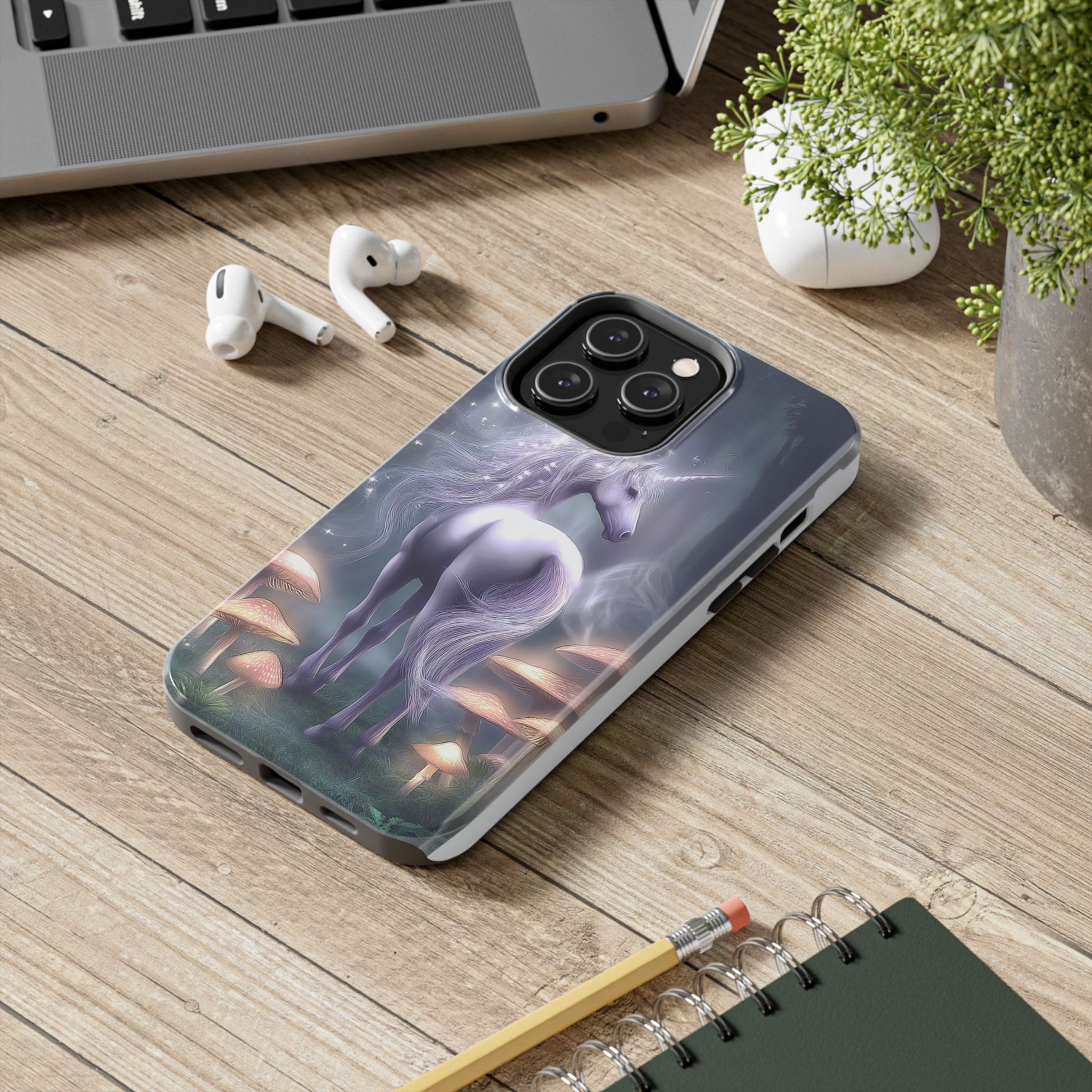 Unicorn Phone Case - Ethereal Mystic Design, Tough Phone Cover, Magical Gift, Fantasy Theme, Protective Case