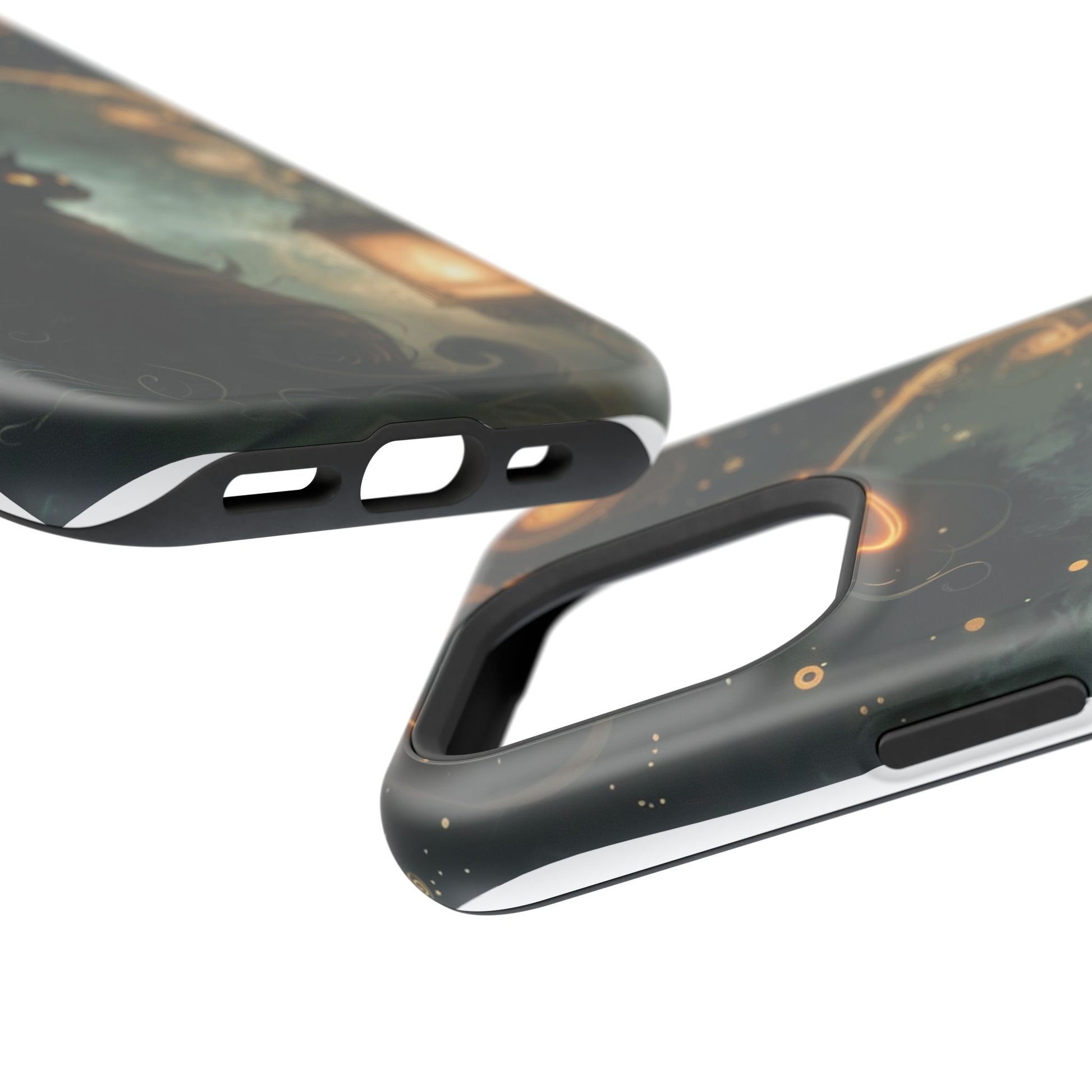 Magnetic Cat-Themed Phone Cases, Impact-Resistant Design, Unique Gift for Cat Lovers, Perfect for Birthdays, Special Occasions
