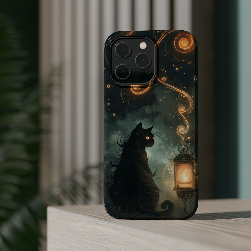 Magnetic Cat-Themed Phone Cases, Impact-Resistant Design, Unique Gift for Cat Lovers, Perfect for Birthdays, Special Occasions