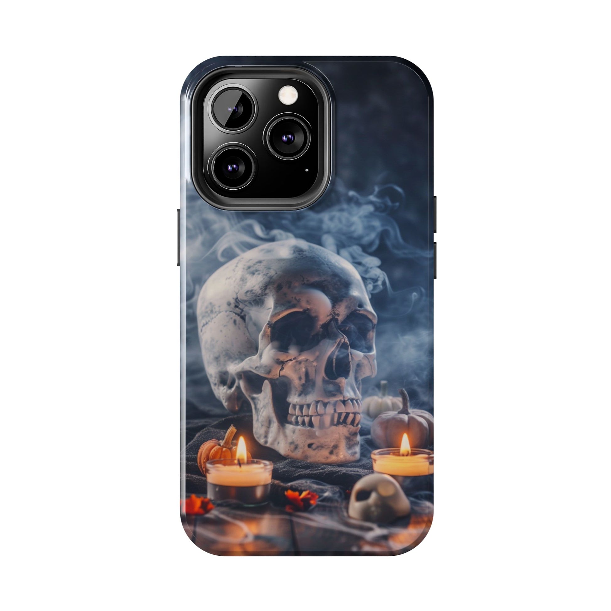 Gothic Skull Phone Case | Tough Phone Cases for Halloween, Gothic Decor, Unique Gifts, Spooky Vibes, Cell Phone Accessories