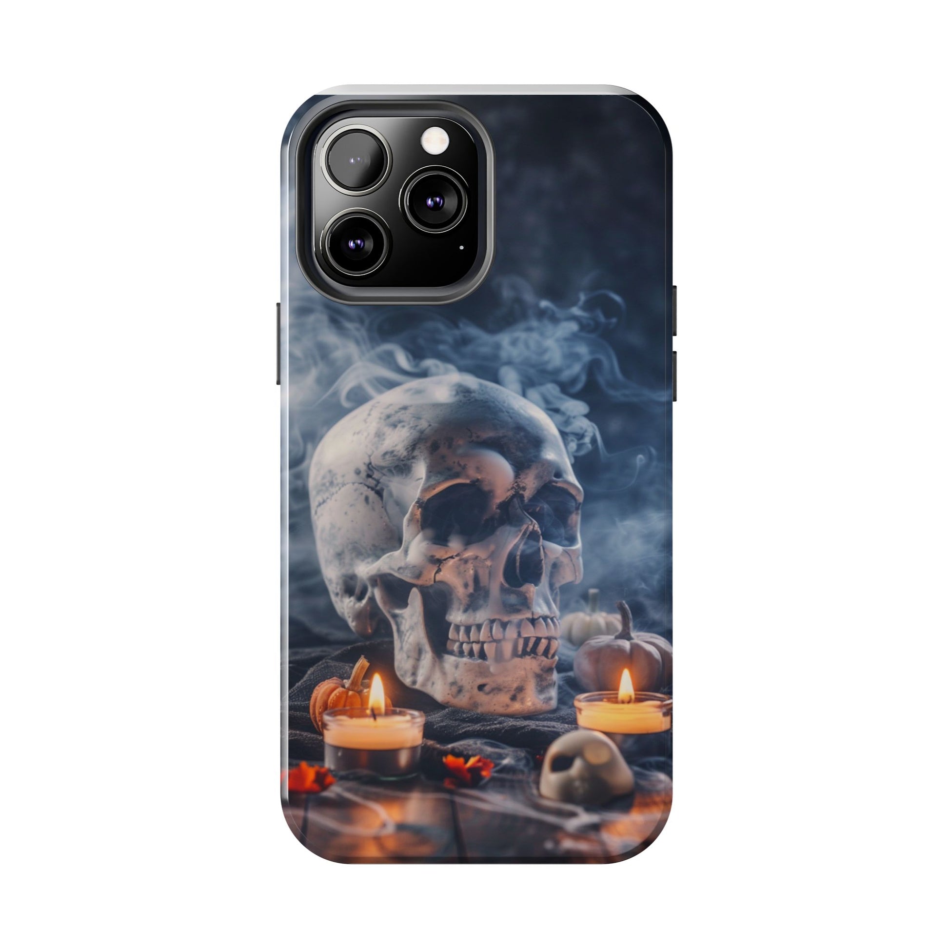 Gothic Skull Phone Case | Tough Phone Cases for Halloween, Gothic Decor, Unique Gifts, Spooky Vibes, Cell Phone Accessories