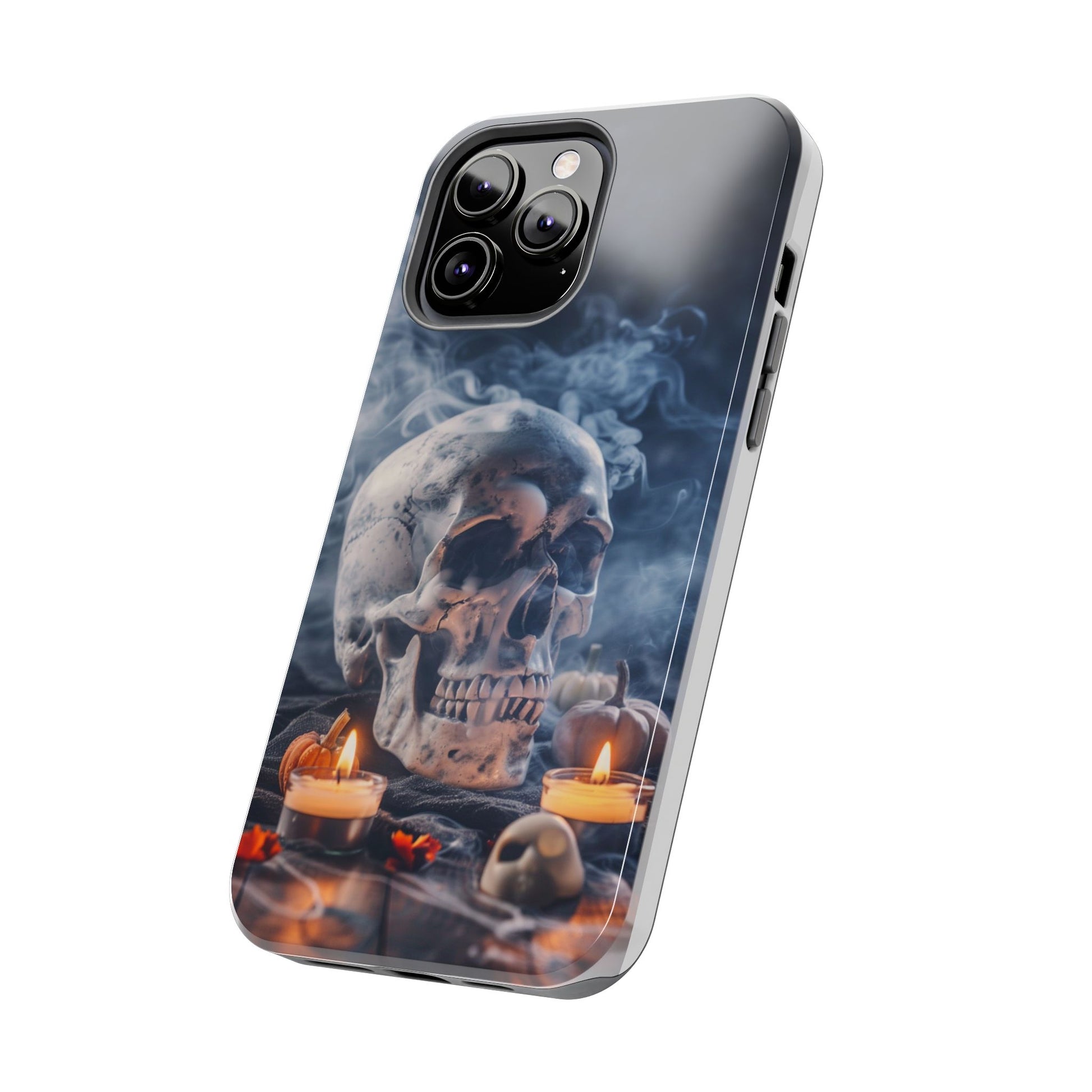 Gothic Skull Phone Case | Tough Phone Cases for Halloween, Gothic Decor, Unique Gifts, Spooky Vibes, Cell Phone Accessories