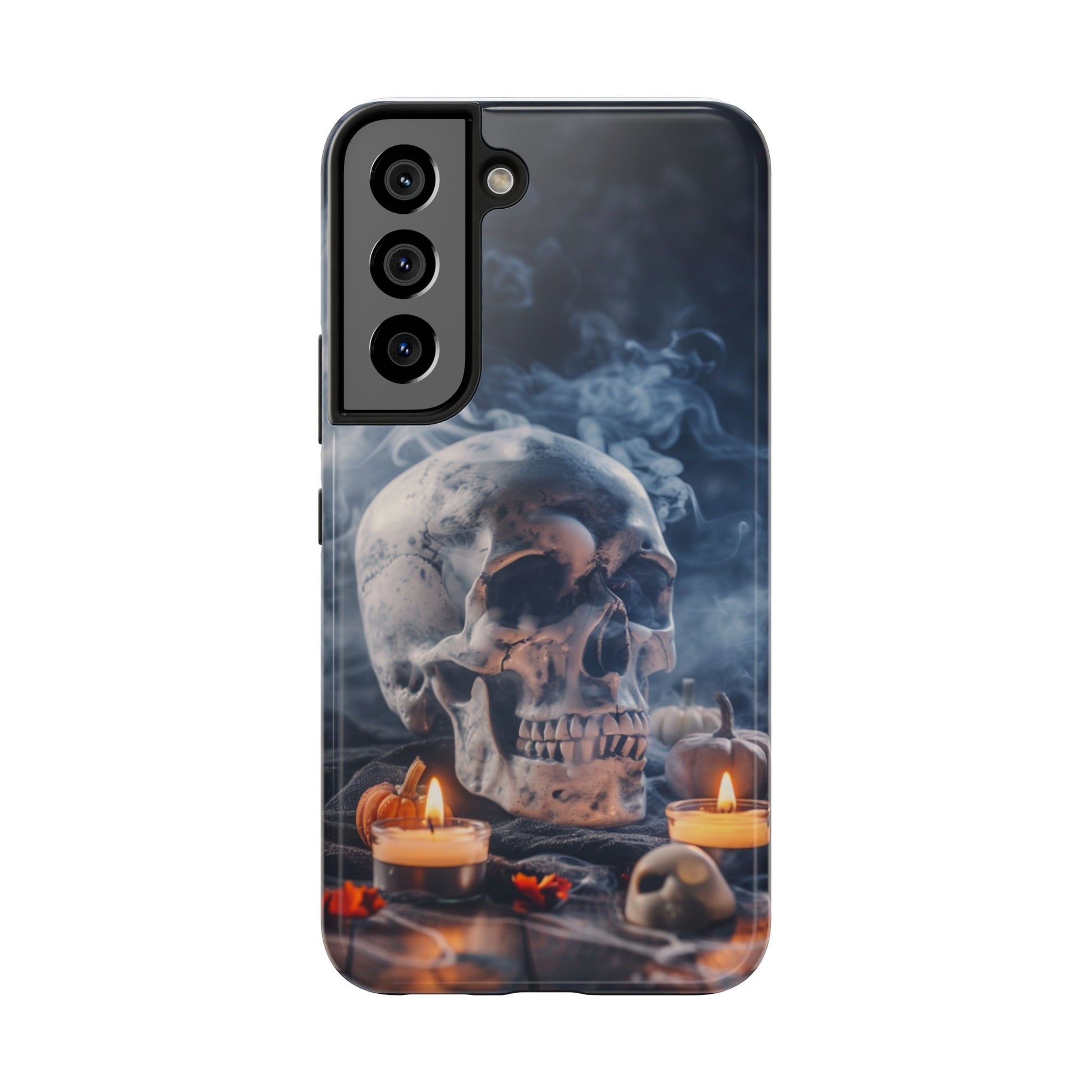 Gothic Skull Phone Case | Tough Phone Cases for Halloween, Gothic Decor, Unique Gifts, Spooky Vibes, Cell Phone Accessories