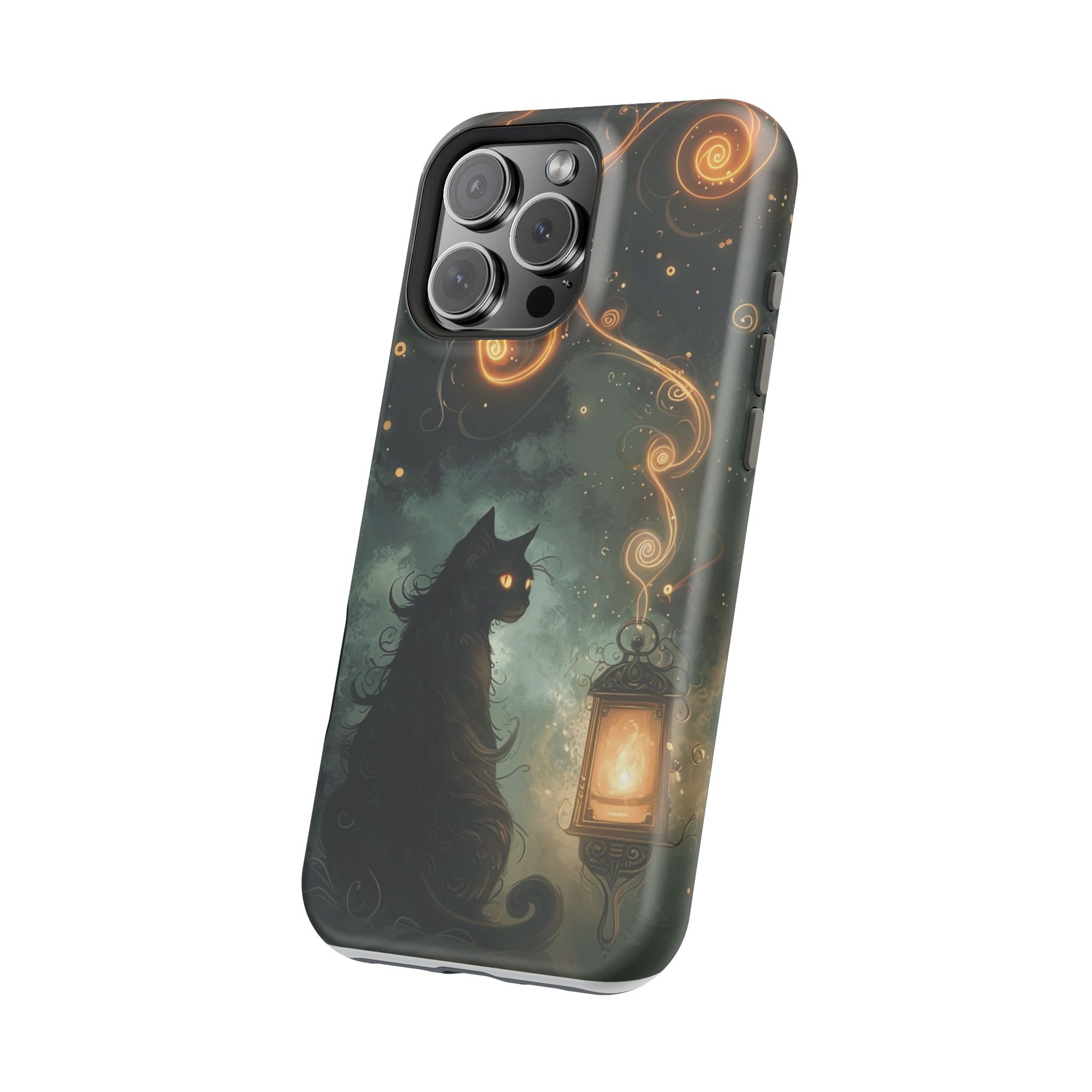 Magnetic Cat-Themed Phone Cases, Impact-Resistant Design, Unique Gift for Cat Lovers, Perfect for Birthdays, Special Occasions
