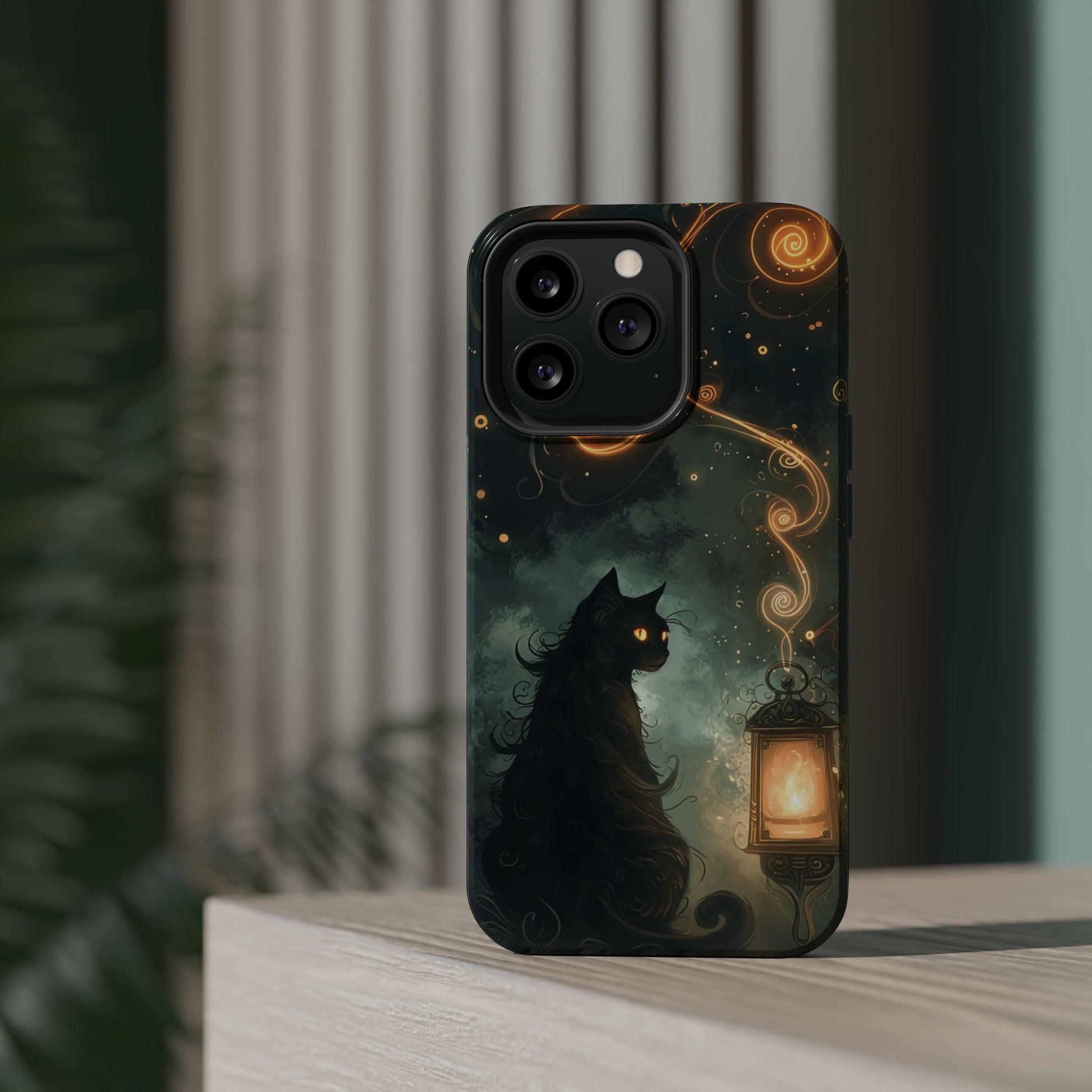 Magnetic Cat-Themed Phone Cases, Impact-Resistant Design, Unique Gift for Cat Lovers, Perfect for Birthdays, Special Occasions