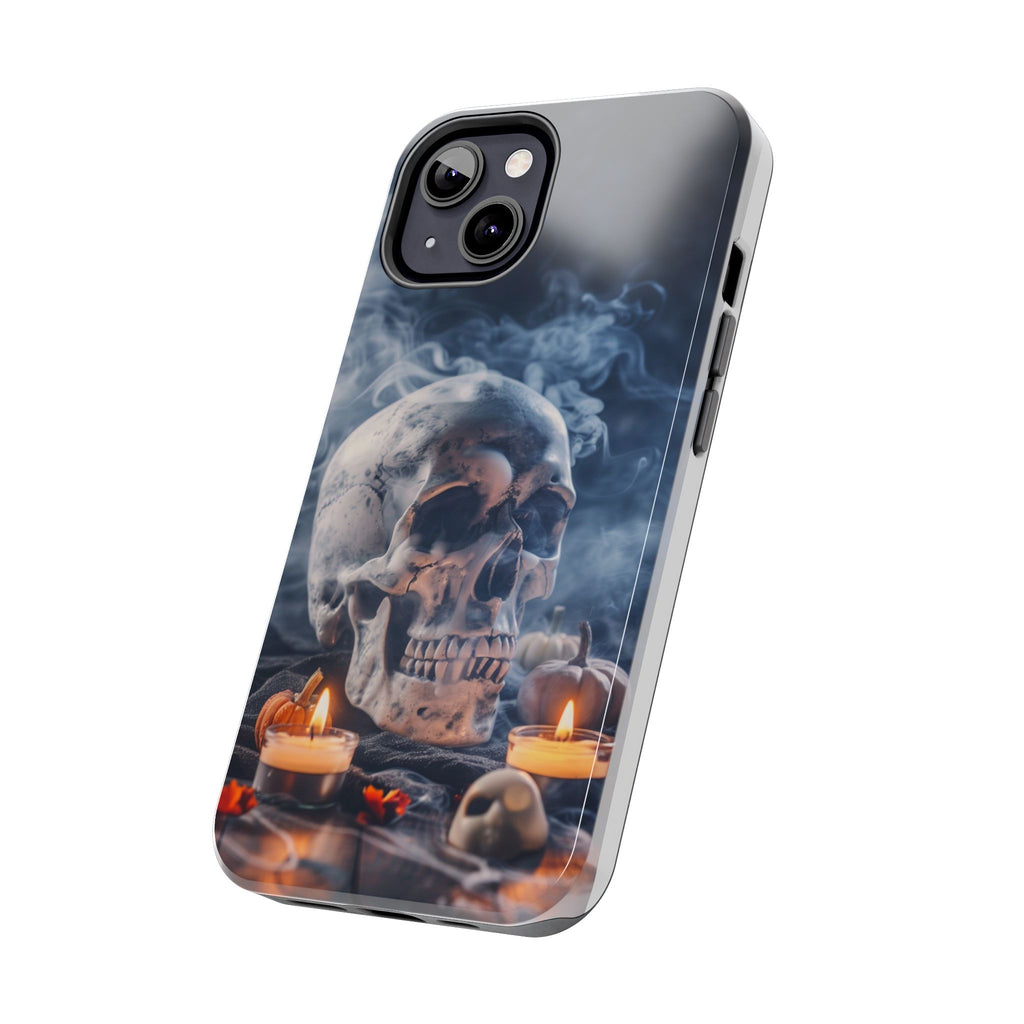 Gothic Skull Phone Case | Tough Phone Cases for Halloween, Gothic Decor, Unique Gifts, Spooky Vibes, Cell Phone Accessories
