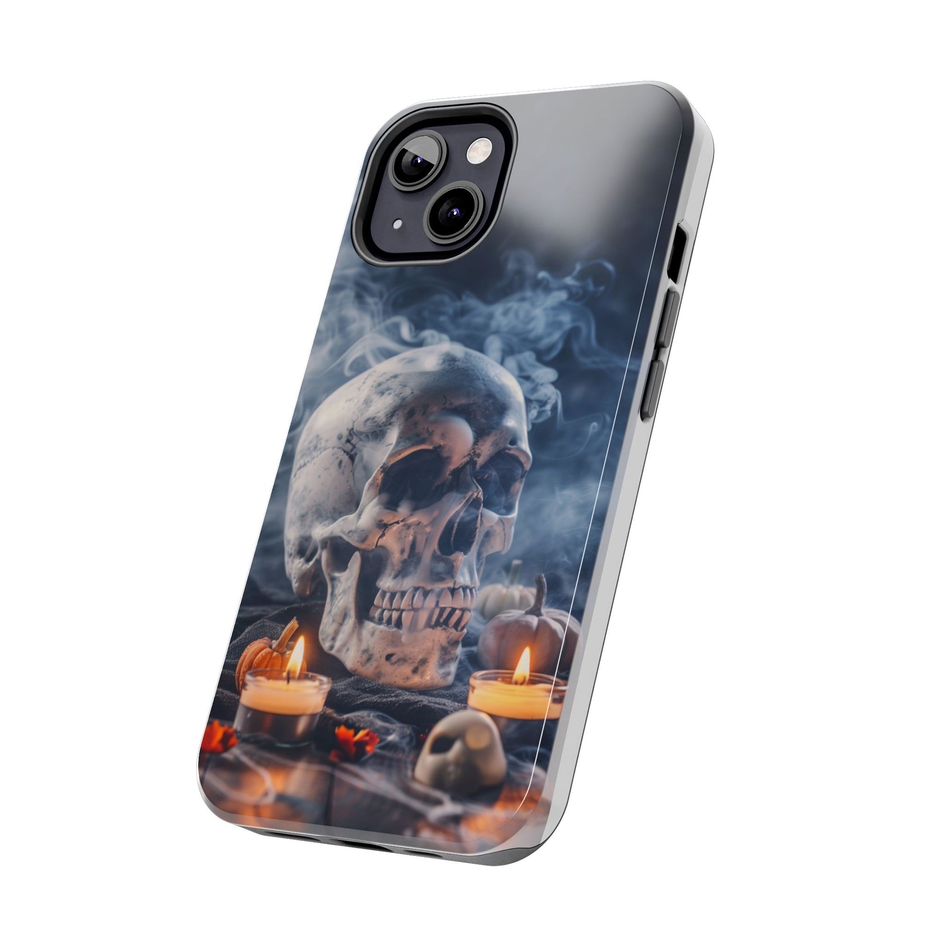 Gothic Skull Phone Case | Tough Phone Cases for Halloween, Gothic Decor, Unique Gifts, Spooky Vibes, Cell Phone Accessories