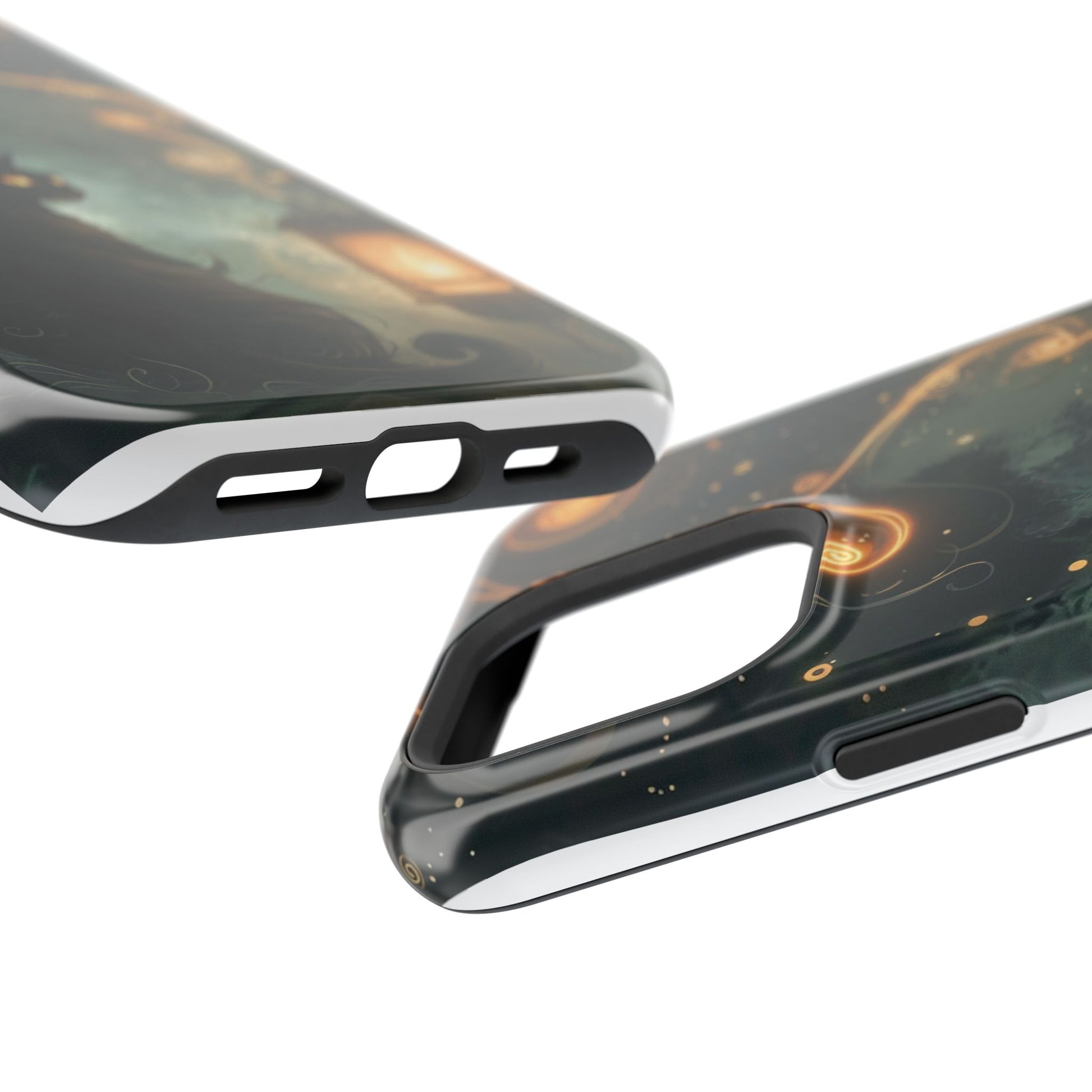 Magnetic Cat-Themed Phone Cases, Impact-Resistant Design, Unique Gift for Cat Lovers, Perfect for Birthdays, Special Occasions