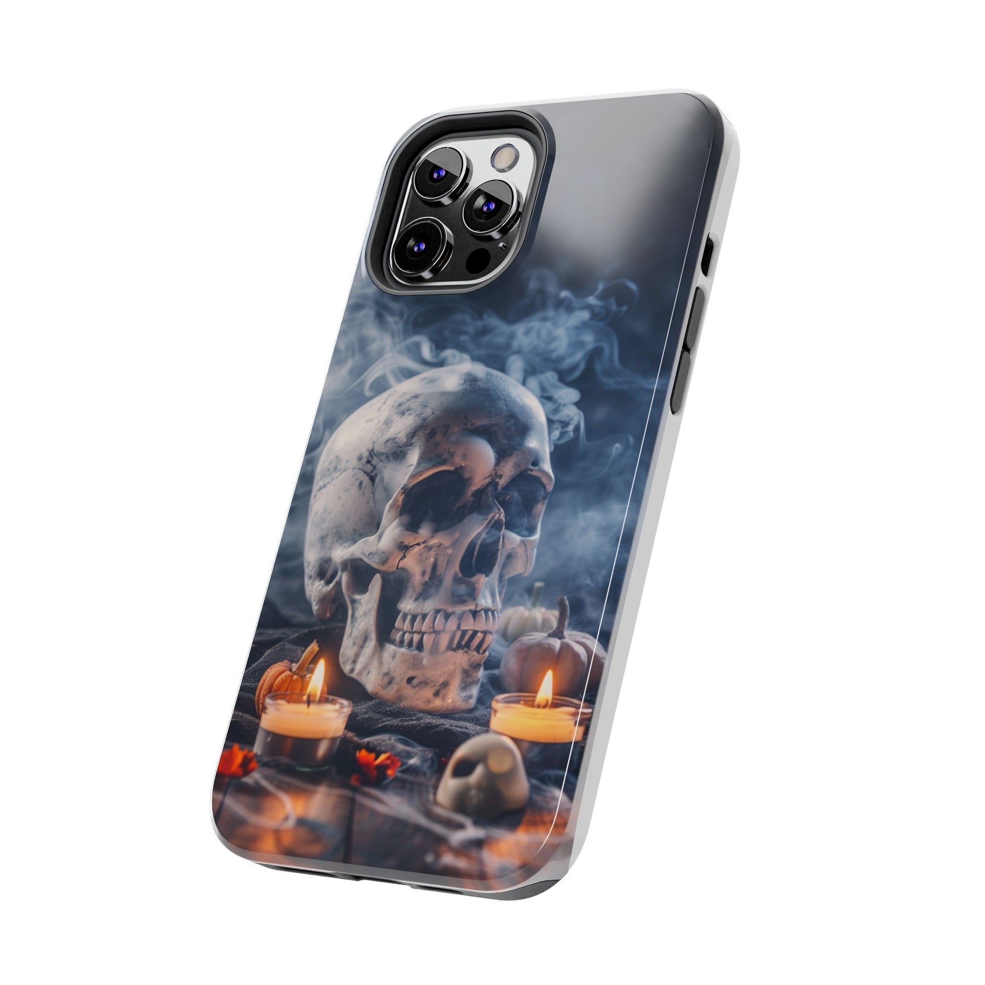 Gothic Skull Phone Case | Tough Phone Cases for Halloween, Gothic Decor, Unique Gifts, Spooky Vibes, Cell Phone Accessories