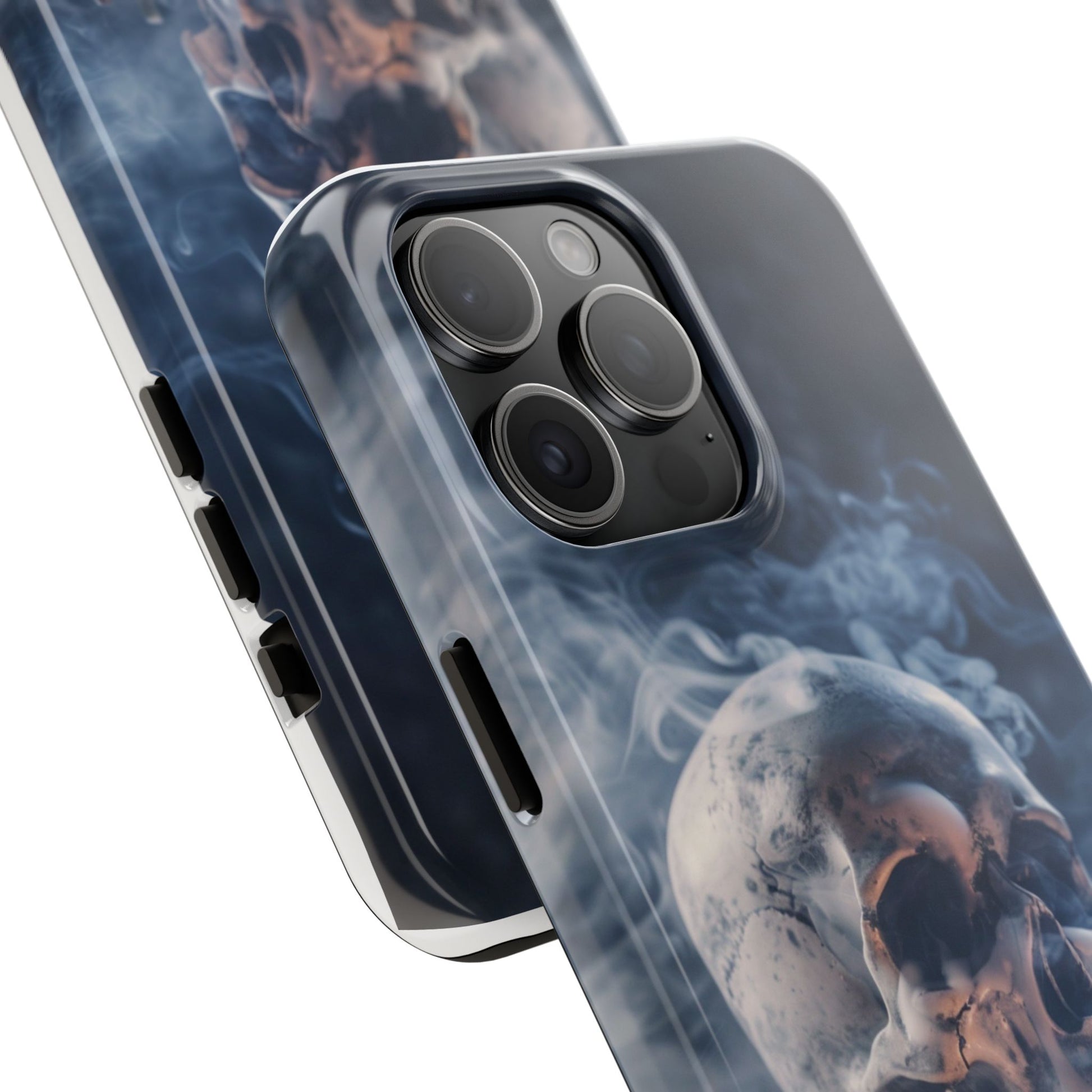 Gothic Skull Phone Case | Tough Phone Cases for Halloween, Gothic Decor, Unique Gifts, Spooky Vibes, Cell Phone Accessories