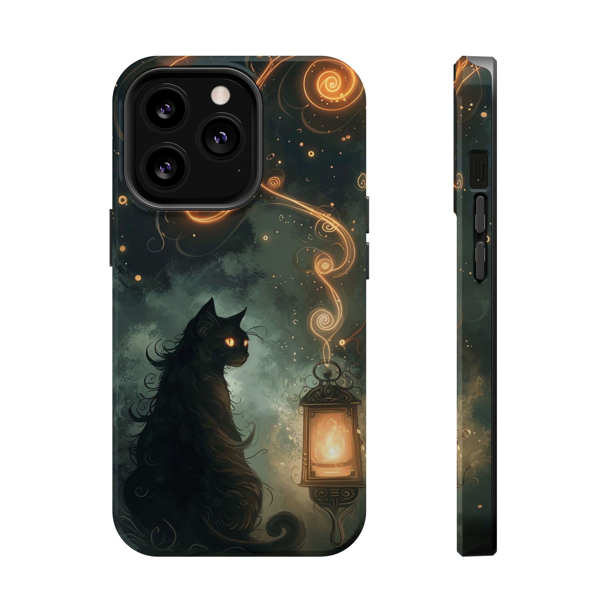 Magnetic Cat-Themed Phone Cases, Impact-Resistant Design, Unique Gift for Cat Lovers, Perfect for Birthdays, Special Occasions